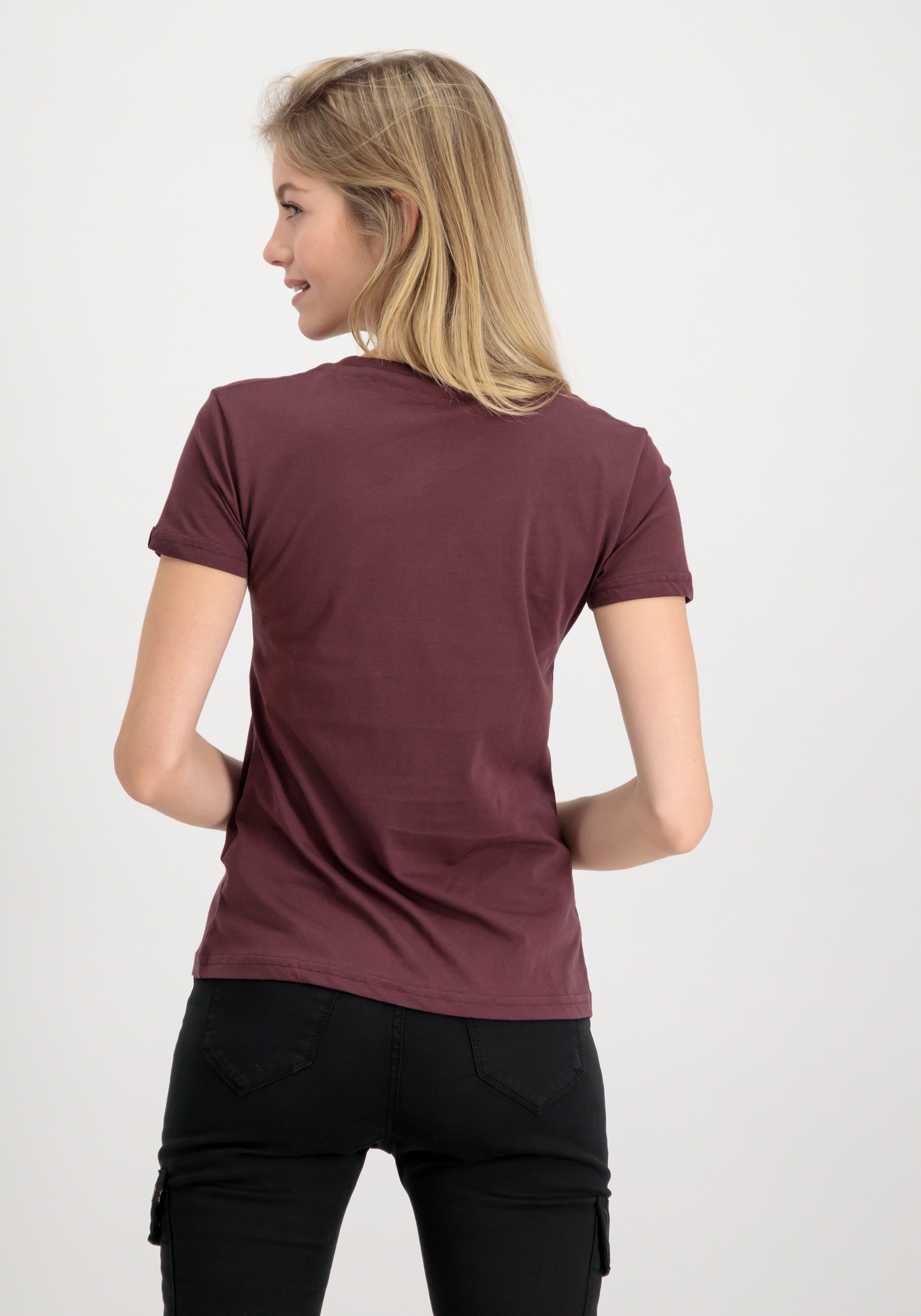 Alpha Industries T-Shirt »Alpha Industries Women - T-Shirts New Basic T-Shirt BL W«