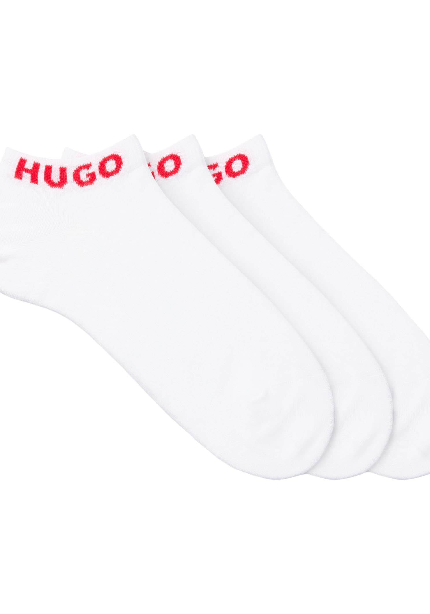 HUGO Underwear Socken »3P AS UNI CC W«, (Packung, 3 Paar, 3er), mit kontrastfarbenen Logoschriftzug