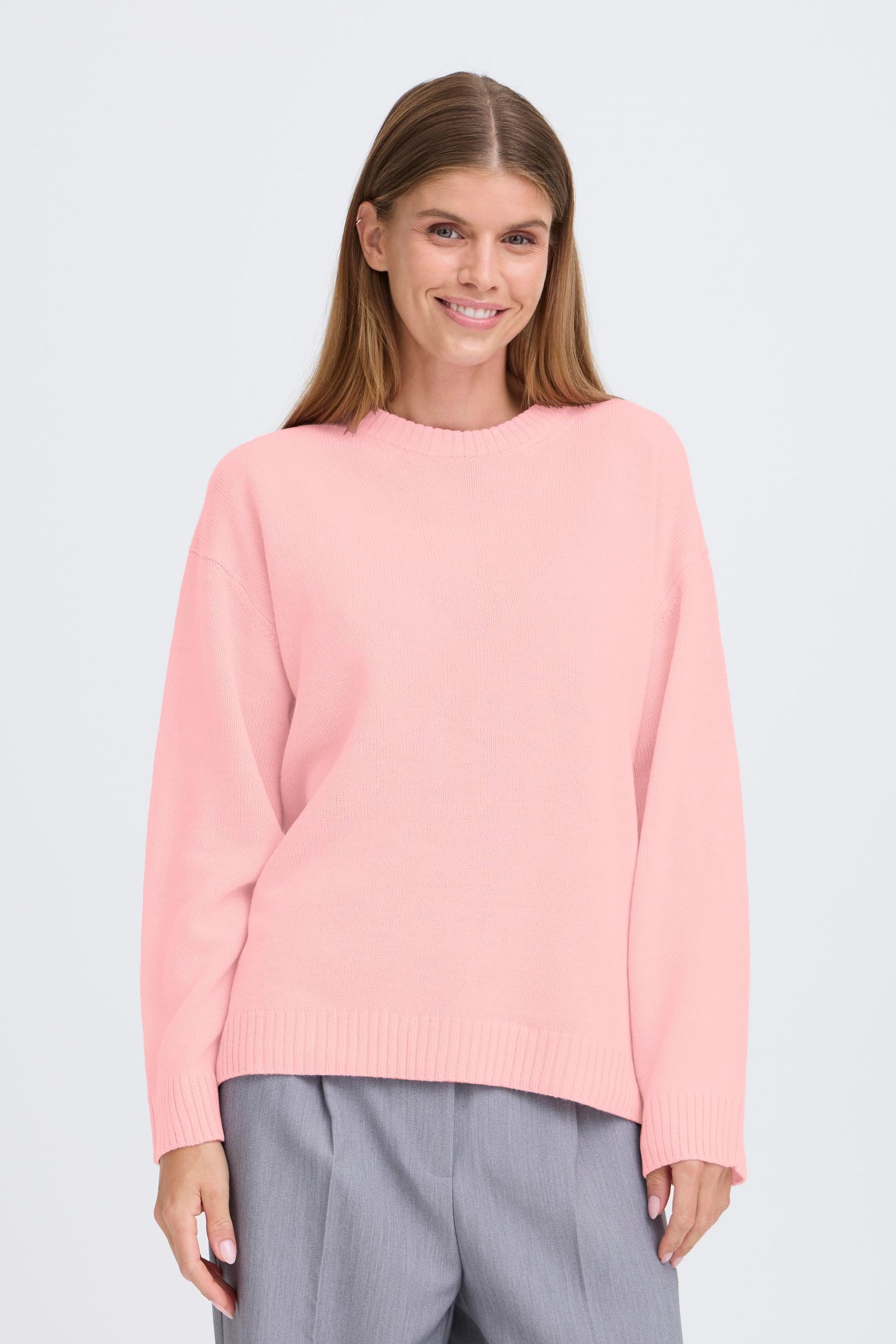 OXMO Strickfleece-Pullover »Strickpullover OXSamson«
