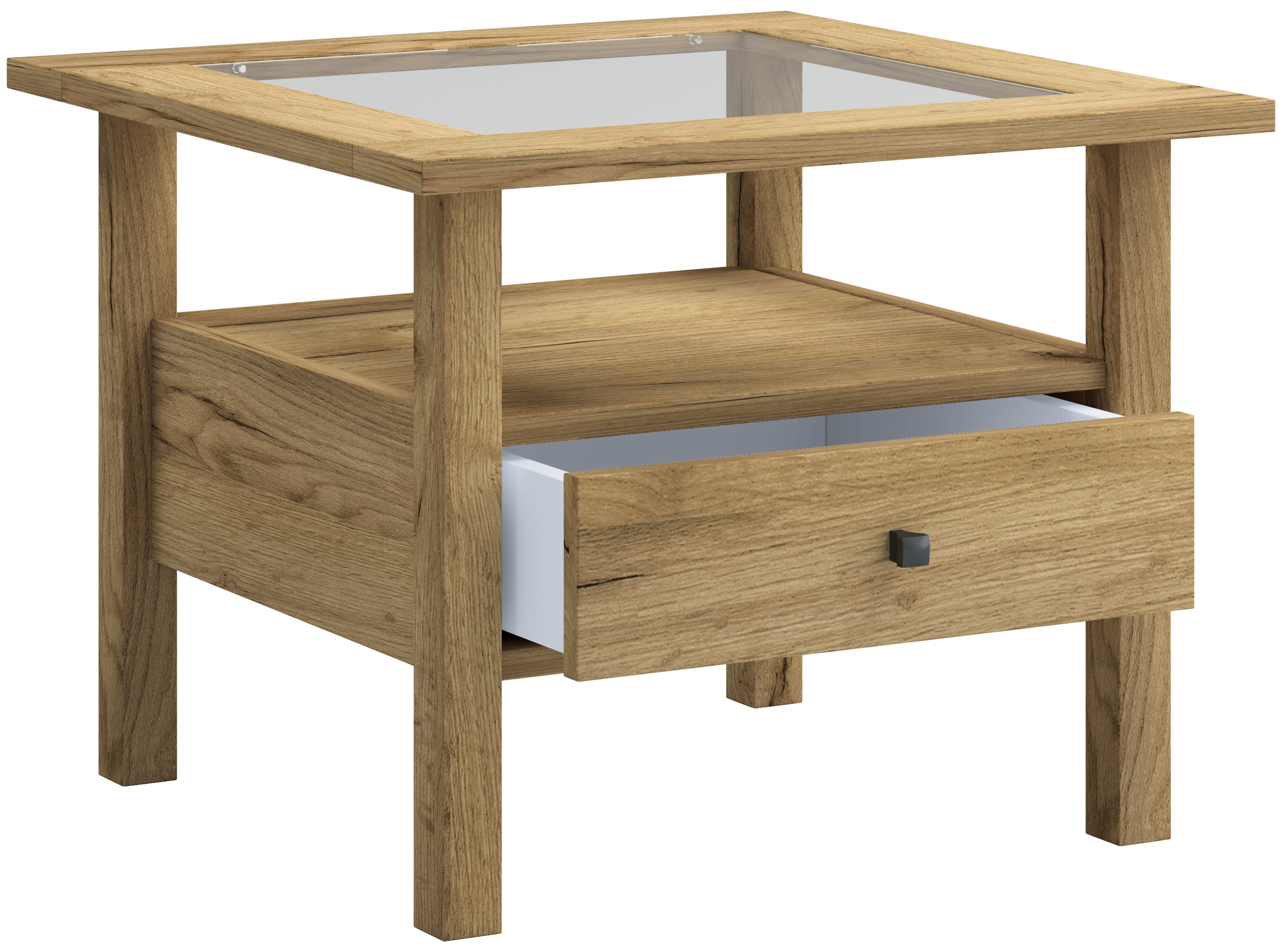 VCM Beistelltisch »Holz Sofatisch Couchtisch Schublade Lingis M«