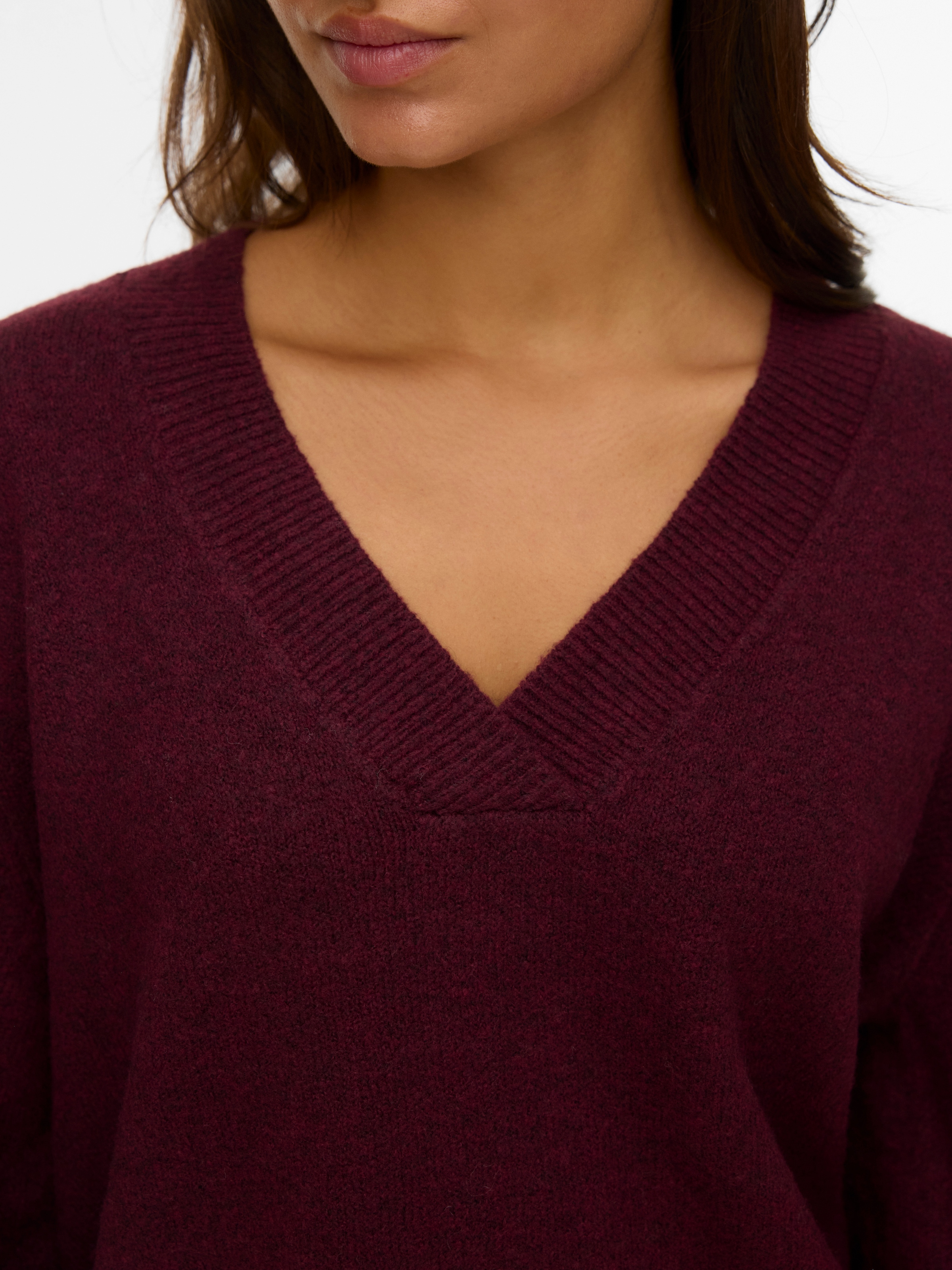 Vero Moda V-Ausschnitt-Pullover »VMBOOM LS V-NECK PULLOVER NOOS«