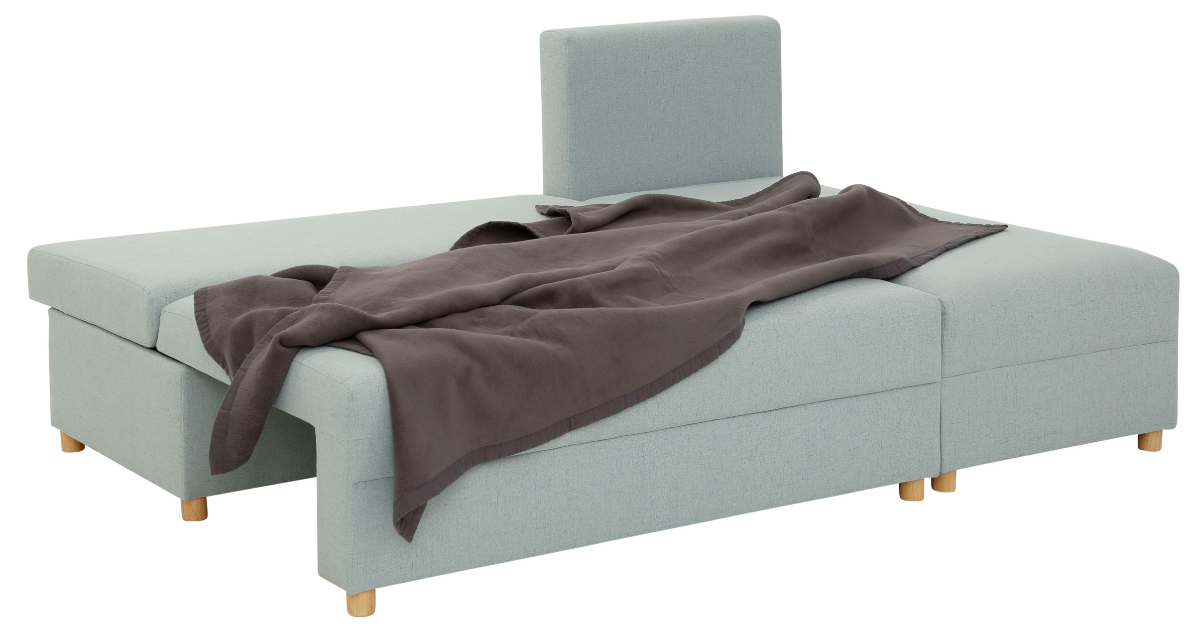 INOSIGN Ecksofa »Mick L-Form«, Longchair links/rechts montierbar, wahlweise mit Bettfunktion