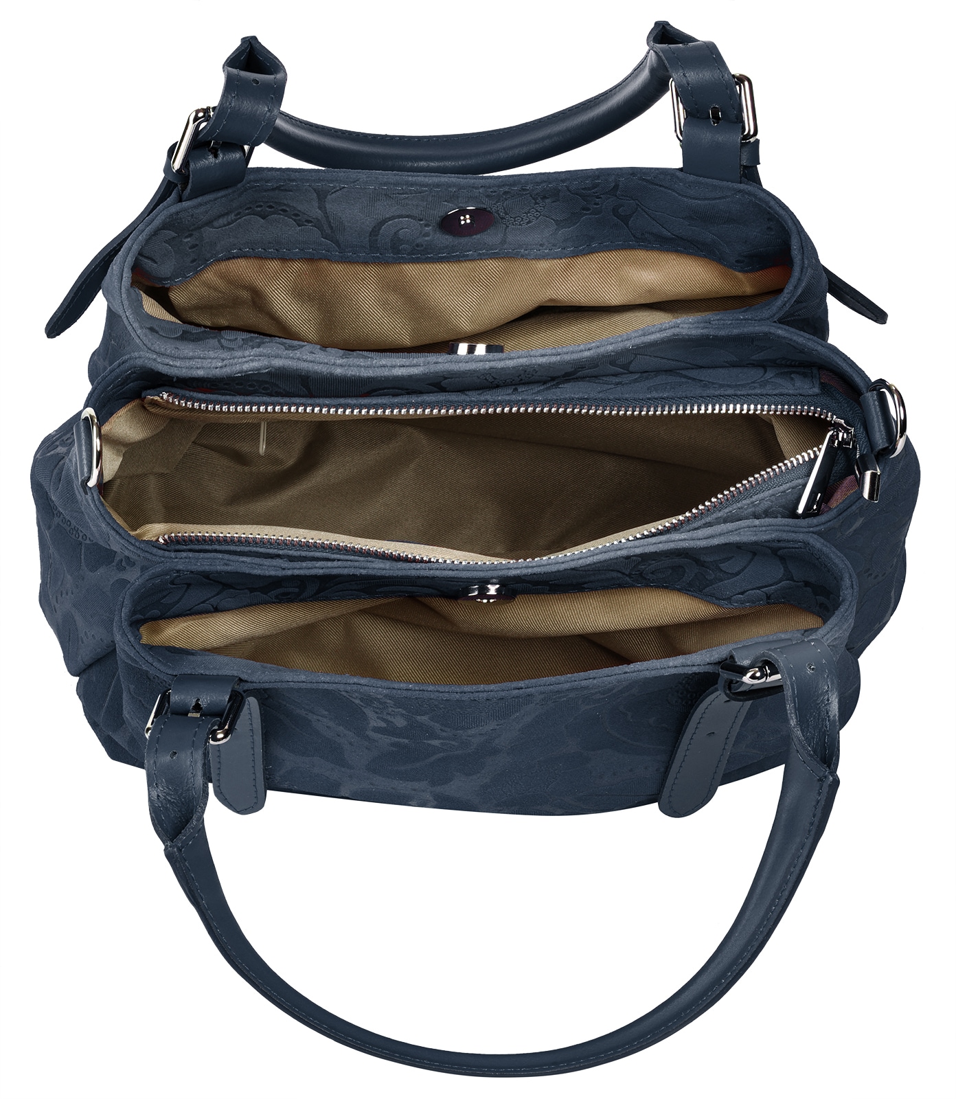 Samantha Look Henkeltasche »SAMANTHA LOOK Damen echt Leder, Made in Italy« echt Leder, Made in Italy