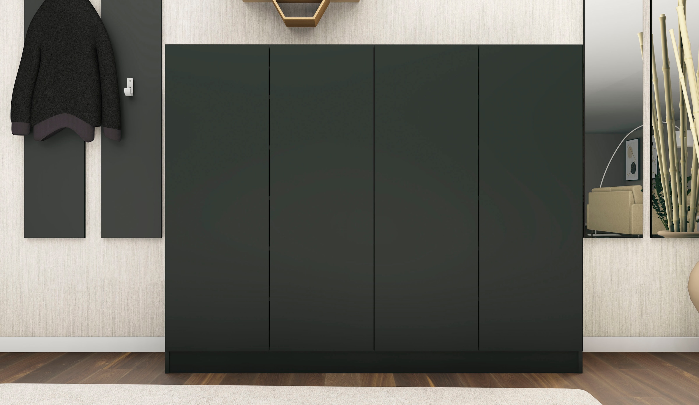 borchardt Möbel Schuhschrank »Vaasa3«, Breite 152 cm