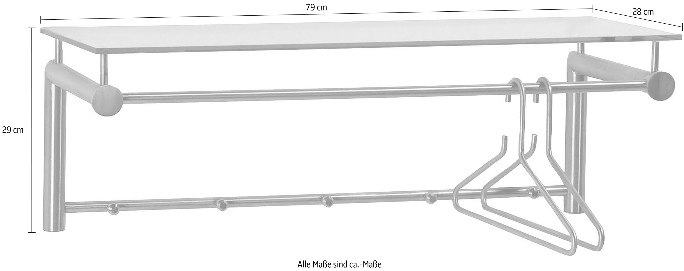 Spinder Design Garderobenhalter »Suza«, Breite 79 cm