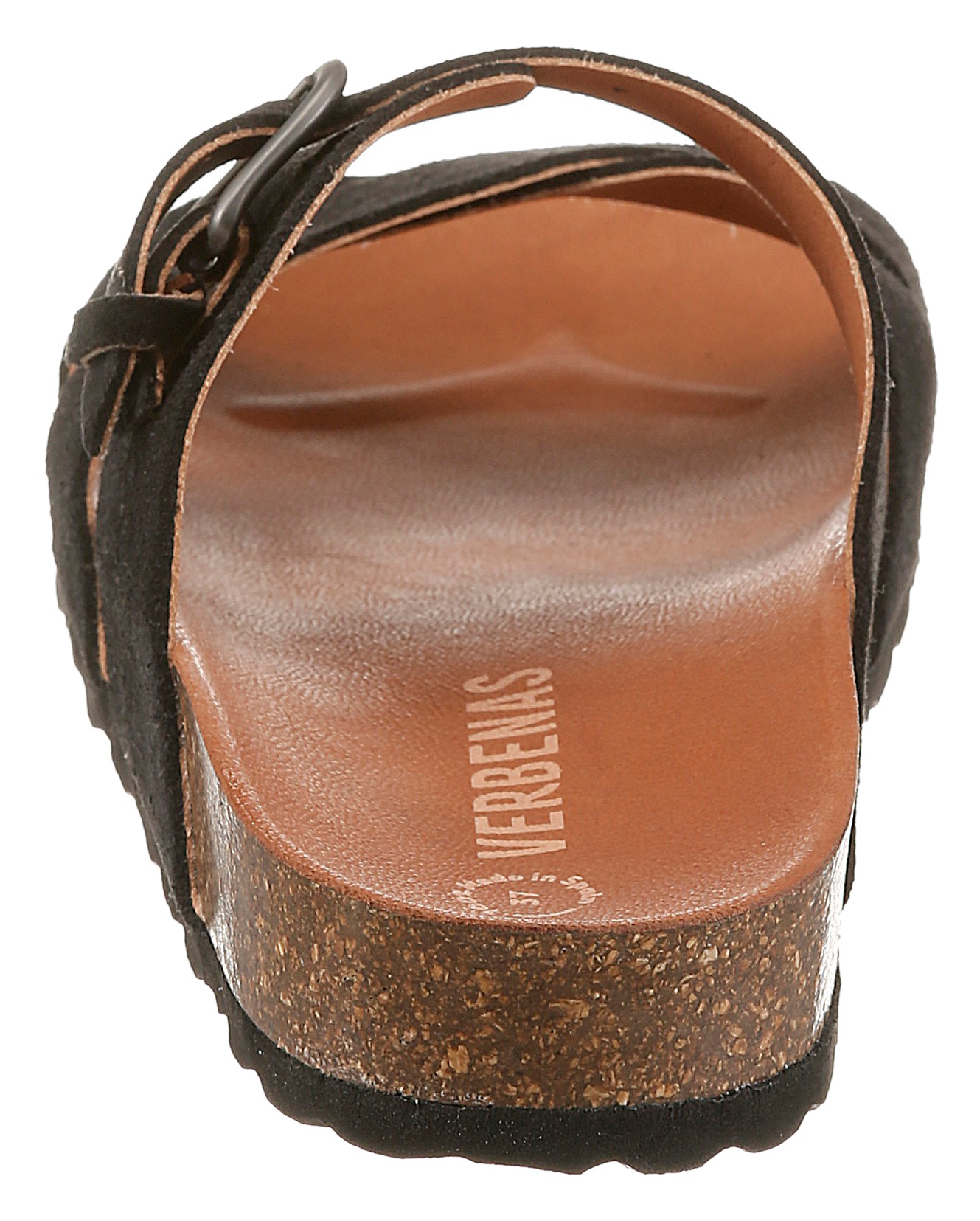 VERBENAS Pantolette »RUBI SERRAJE«  Sommerschuh, Hausschuh, Urlaubsschuh mit verstellbarer Schnalle