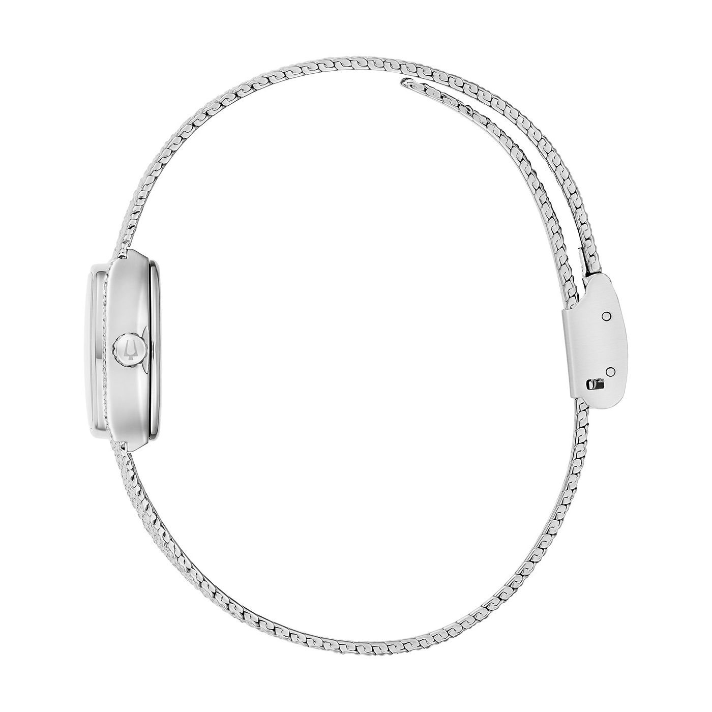 Bulova Quarzuhr »Goddess of Time« Armbanduhr, Damenuhr, Edelstahlarmband, analog