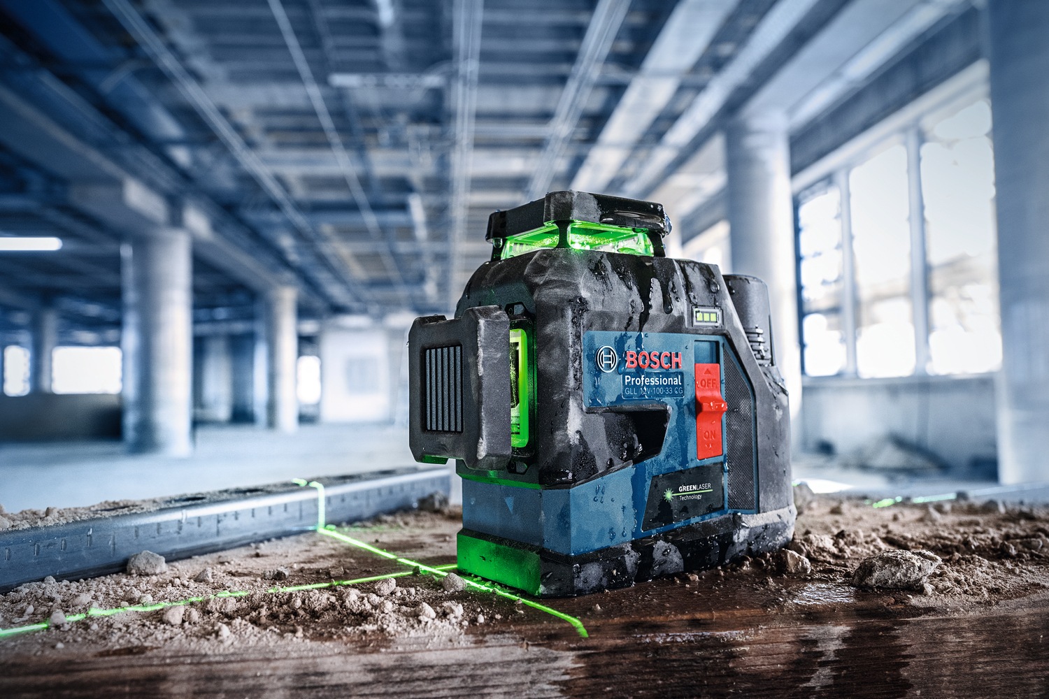 Bosch Professional Linienlaser »»GBH 18V-22««, Universalhalterung LB 10, ohne Akku, ohne Ladegerät