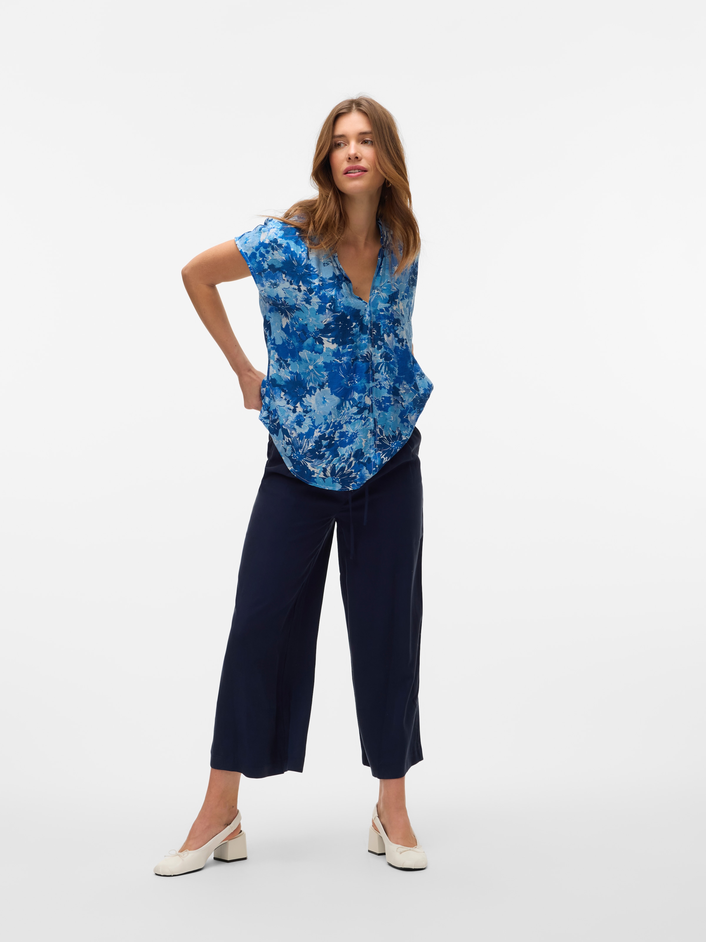 Vero Moda Culotte »VMTANYA HW 7/8 WIDE PANTS«