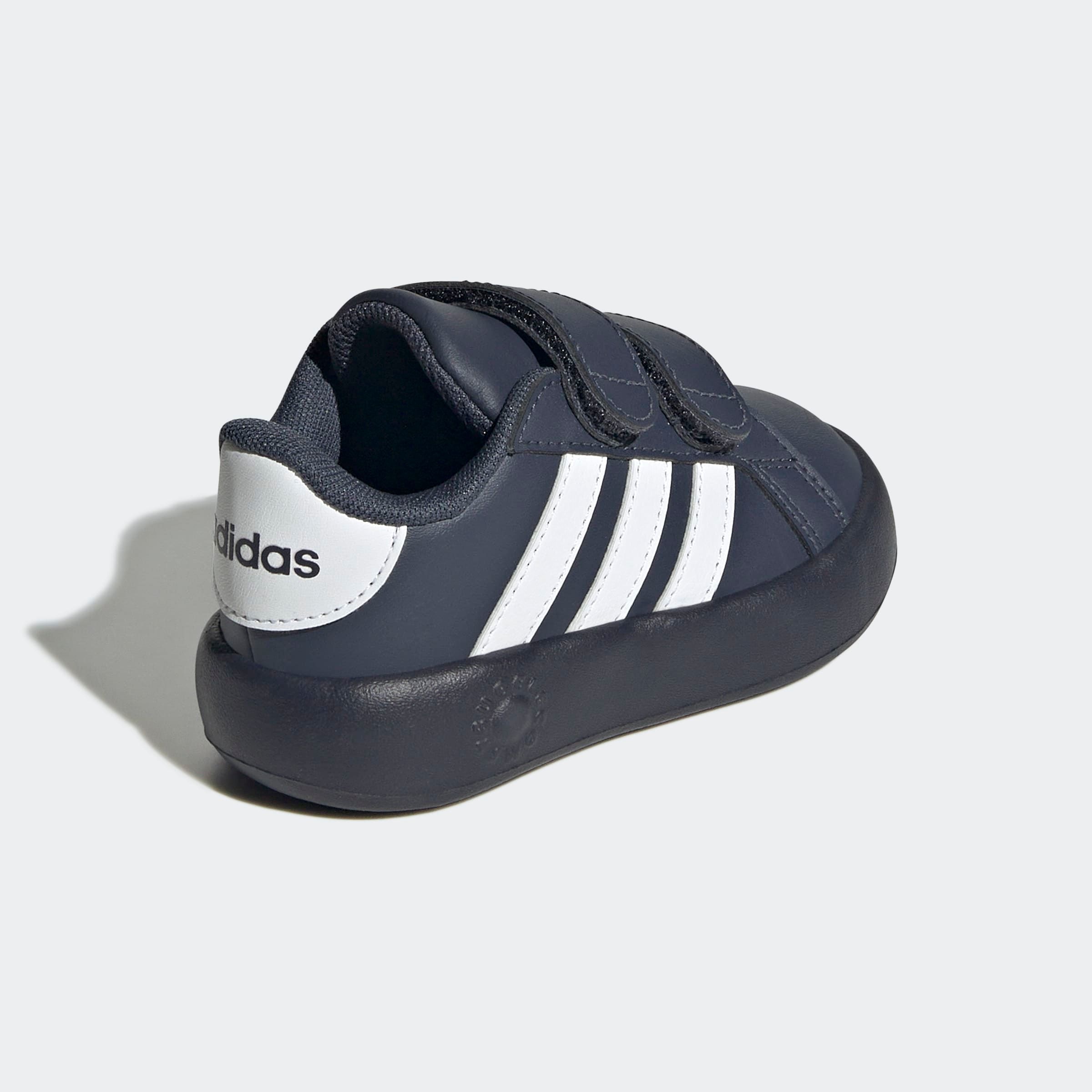 adidas Sportswear Klettschuh »GRAND COURT 2.0 KIDS«, Design auf den Spuren des adidas Superstar, für Kinder