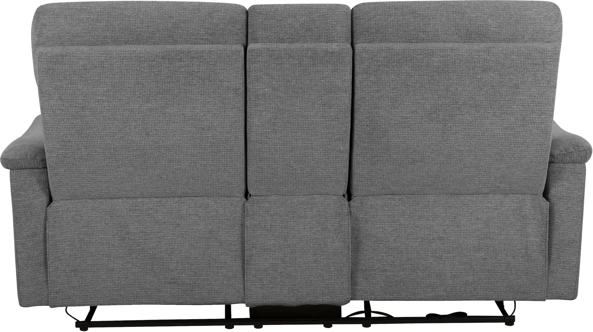 Home affaire 2-Sitzer »ODILON, 2er-Kinosofa, TV-Sessel, Mulitmedia-Sofa, Struktur, USB A/C,«, Relaxfunktion manuell u. elektrisch, Getränkehalter, Staufach