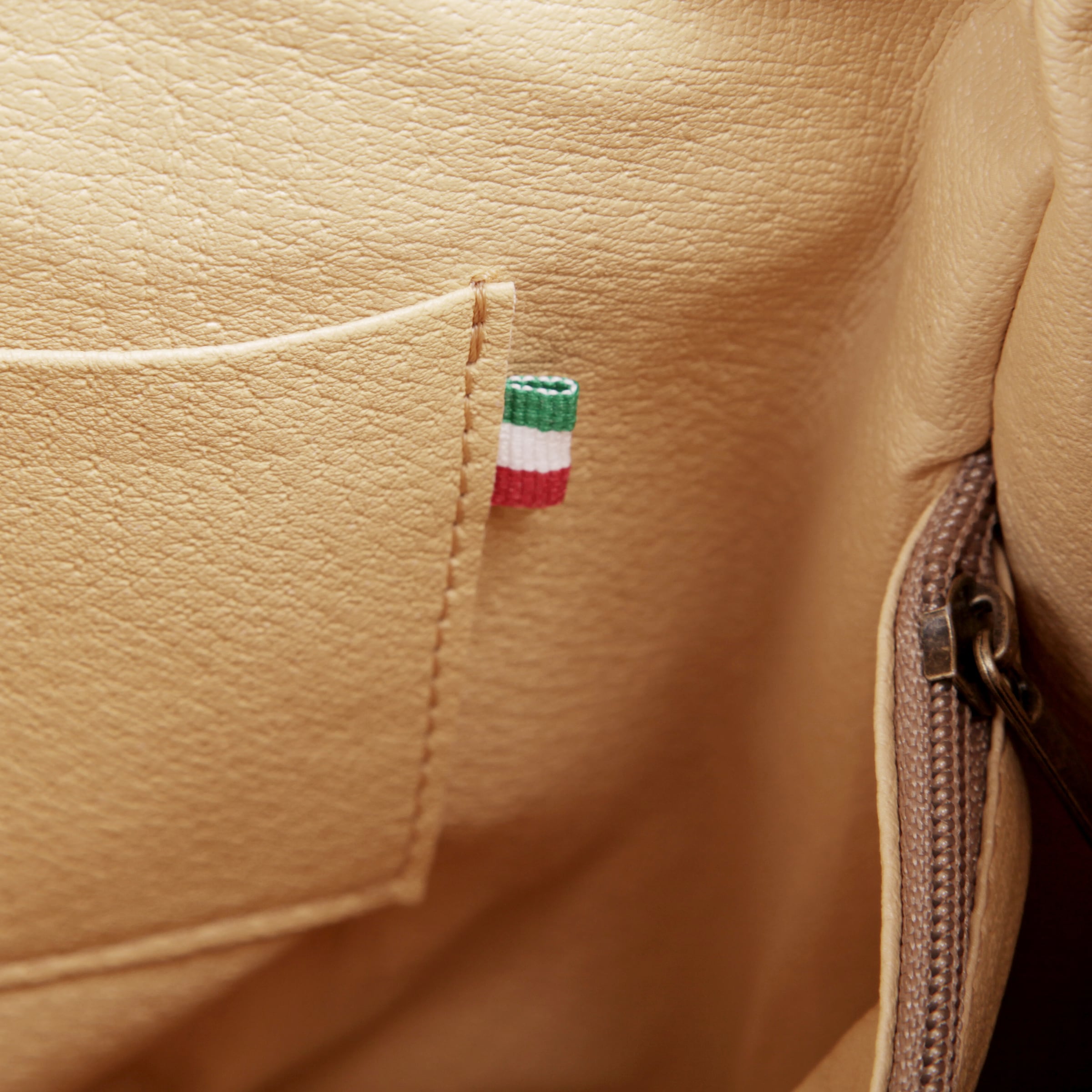 Piké Shopper, echt Leder, Made in Italy