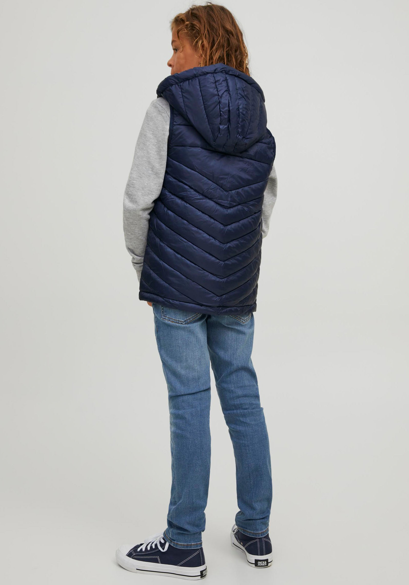 Jack & Jones Junior Steppweste »JJEHERO BODYWARMER HOOD NOOS JNR«