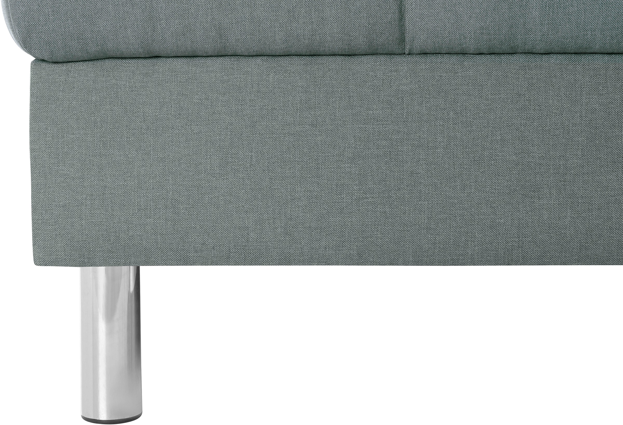 COLLECTION AB Ecksofa »Rada L-Form« inklusive Hocker, Bettfunktion und Federkern