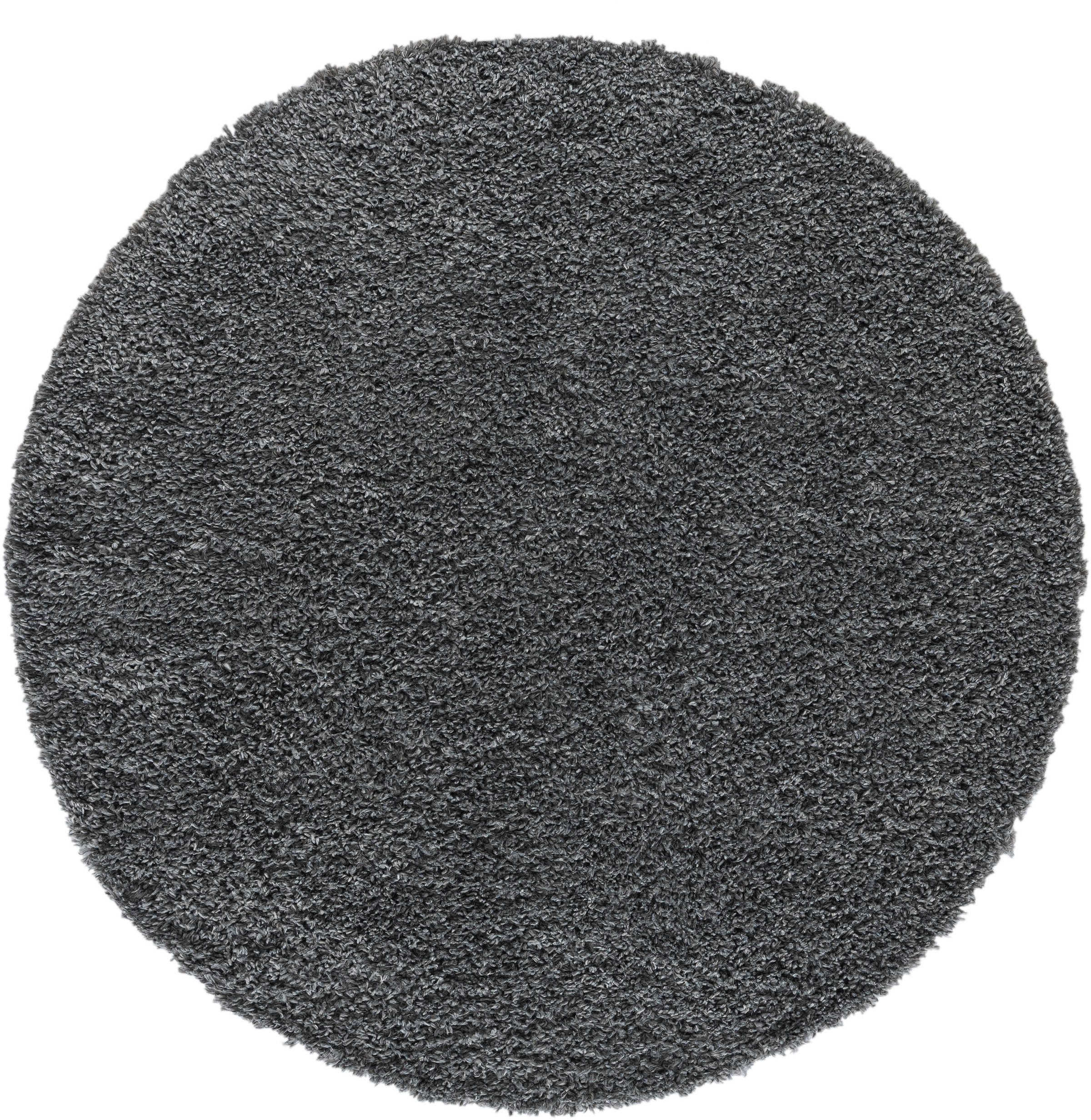 Myflair Möbel & Accessoires Hochflor-Teppich »My Shaggy«, rund, 37 mm Höhe, Shaggy, Uni Farben, leicht glänzend, Microfaser, extra flauschig