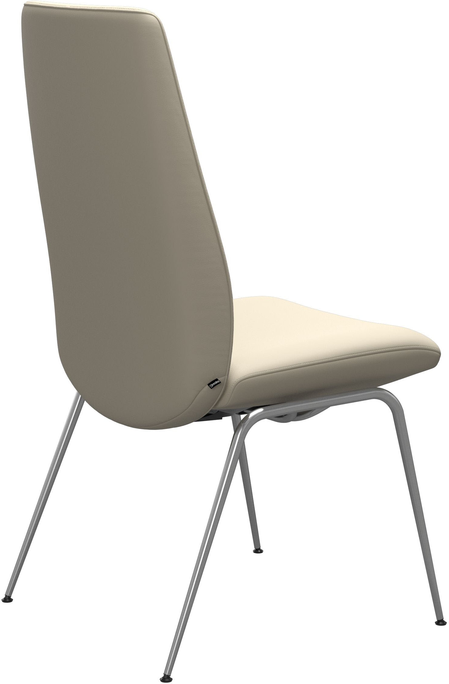 Stressless® Polsterstuhl »Laurel«, Leder BATICK, High Back, Größe L, mit Beinen aus Stahl in Chrom matt