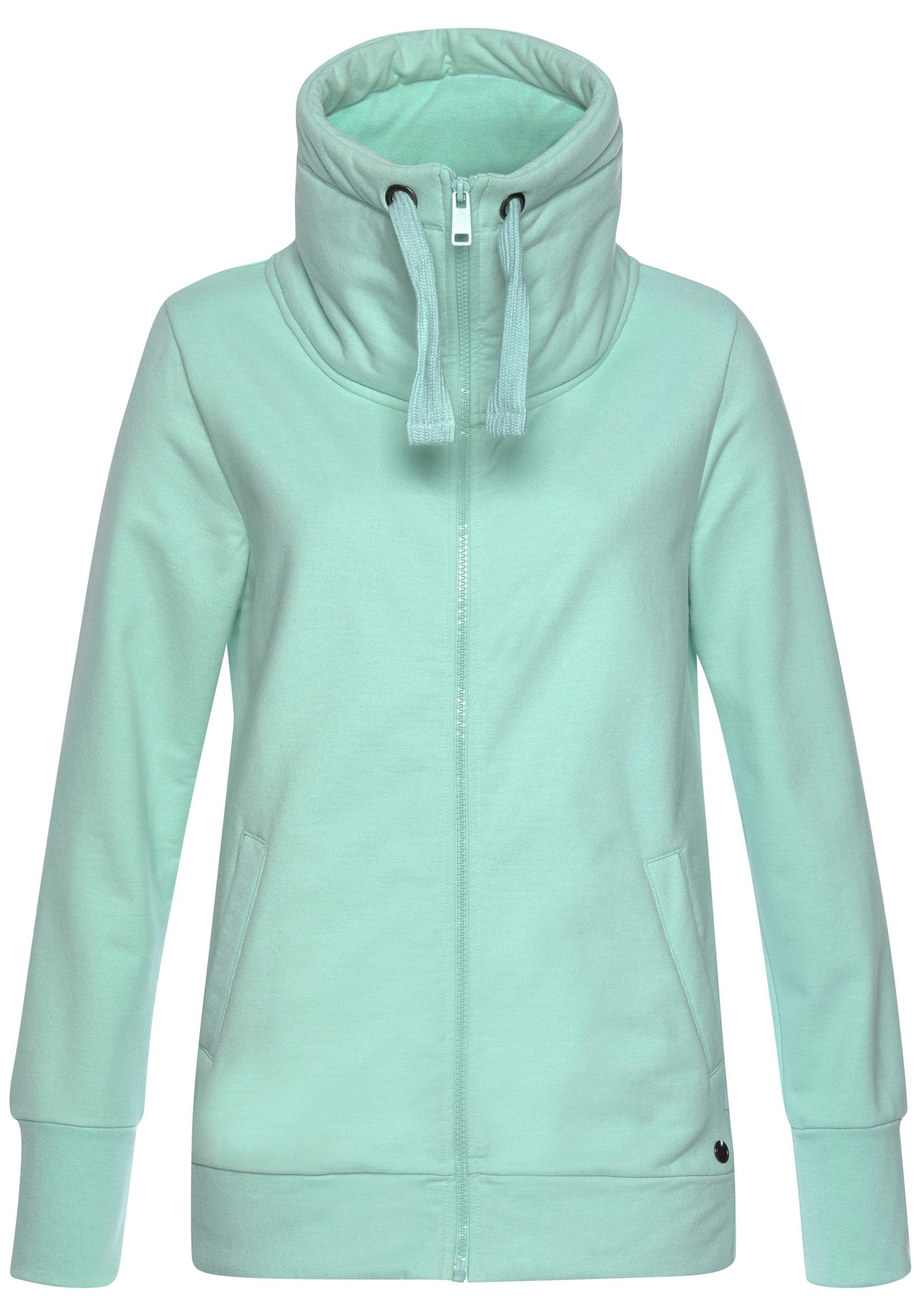 Ocean Sportswear Sweatjacke, mit voluminösem hohem Kragen bei ♕