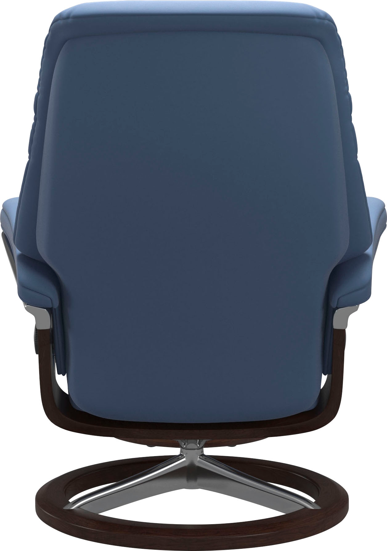 Stressless® Relaxsessel »Sunrise«, (Set, Relaxsessel mit Hocker), mit Signature Base, Größe M, Gestell Braun