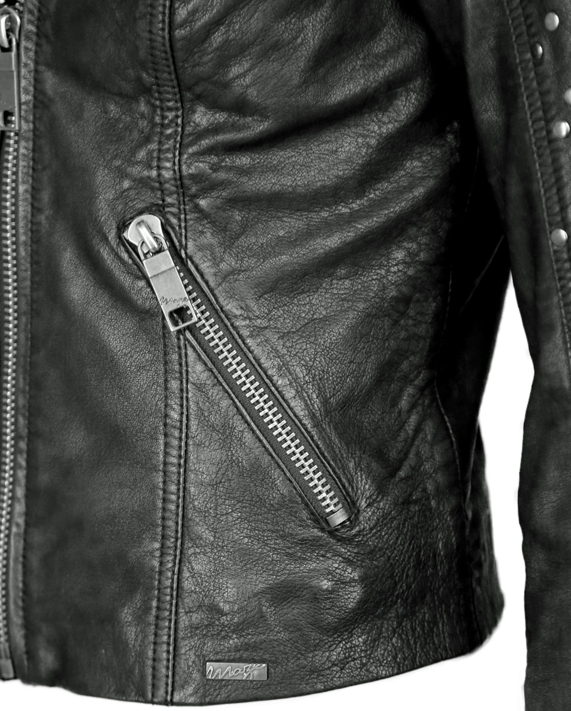 Maze Bikerjacke »Lederjacke Titana«