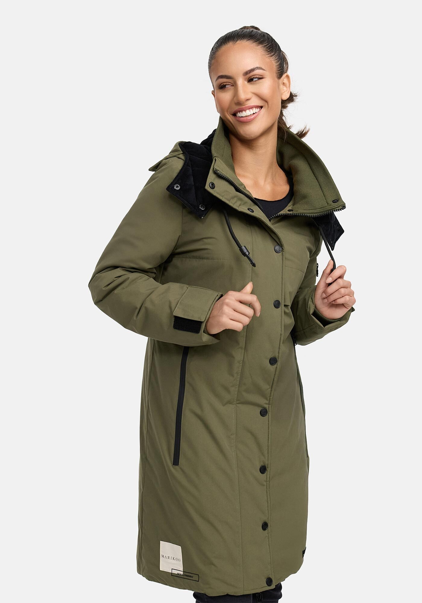 Marikoo Winterjacke »Marikoo Anoukaa Damen Winterjacke N032«