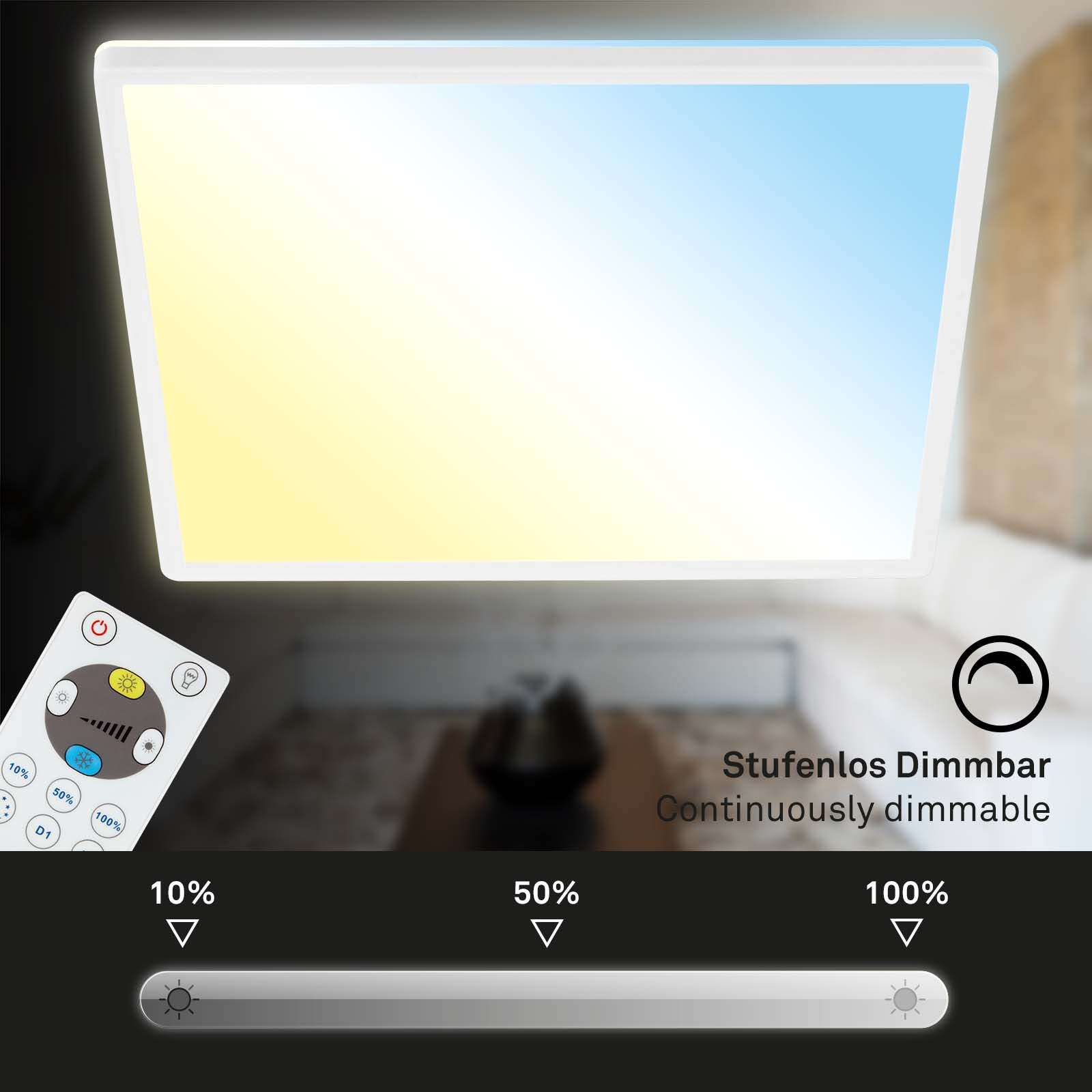 Briloner Leuchten LED Panel »SLIM«