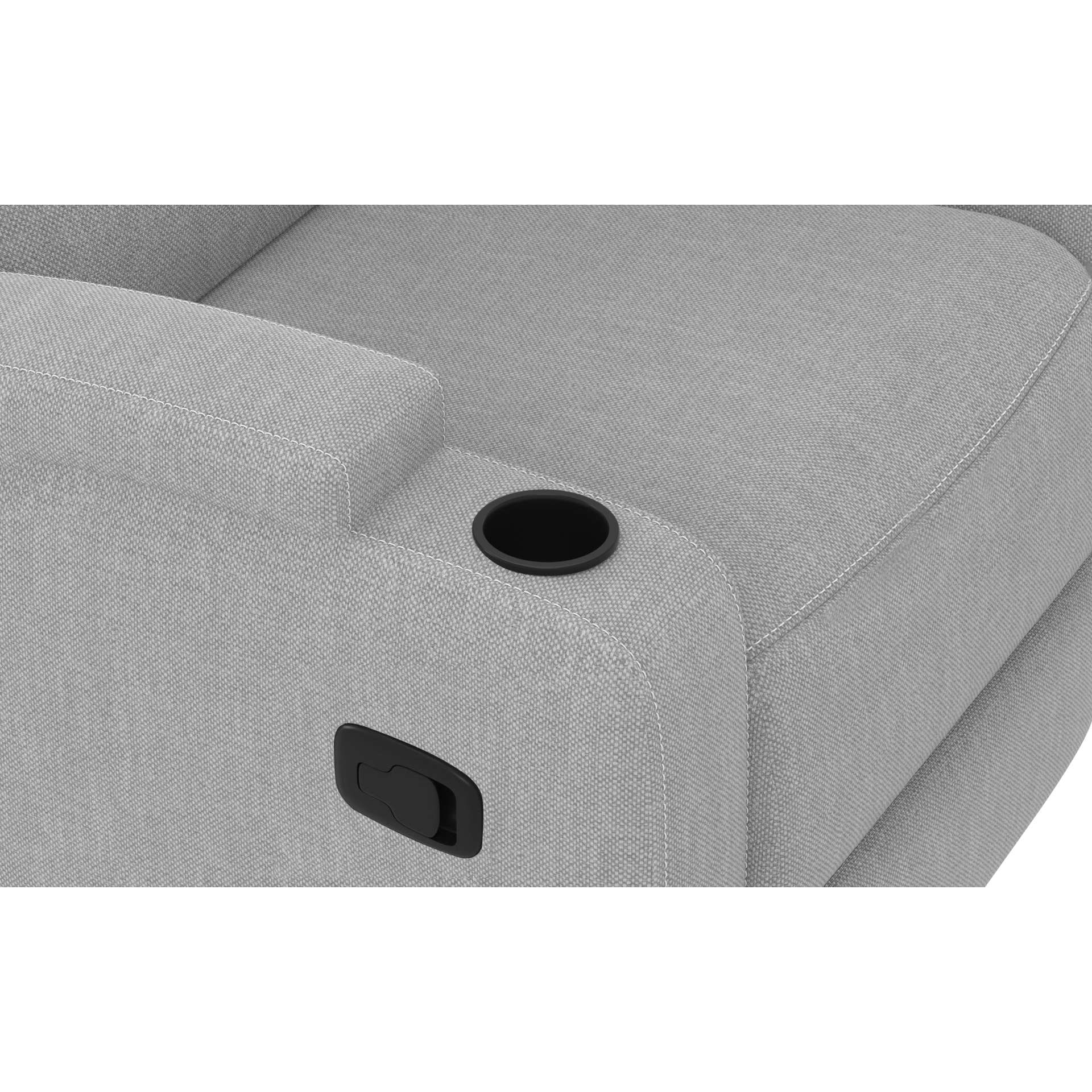 OTTO home Relaxsessel »NAPORI Struktur, Kinosessel, Multimedia-Sessel« TV-Sessel, Kinosessel mit Relaxfunktion und Getränkehalter