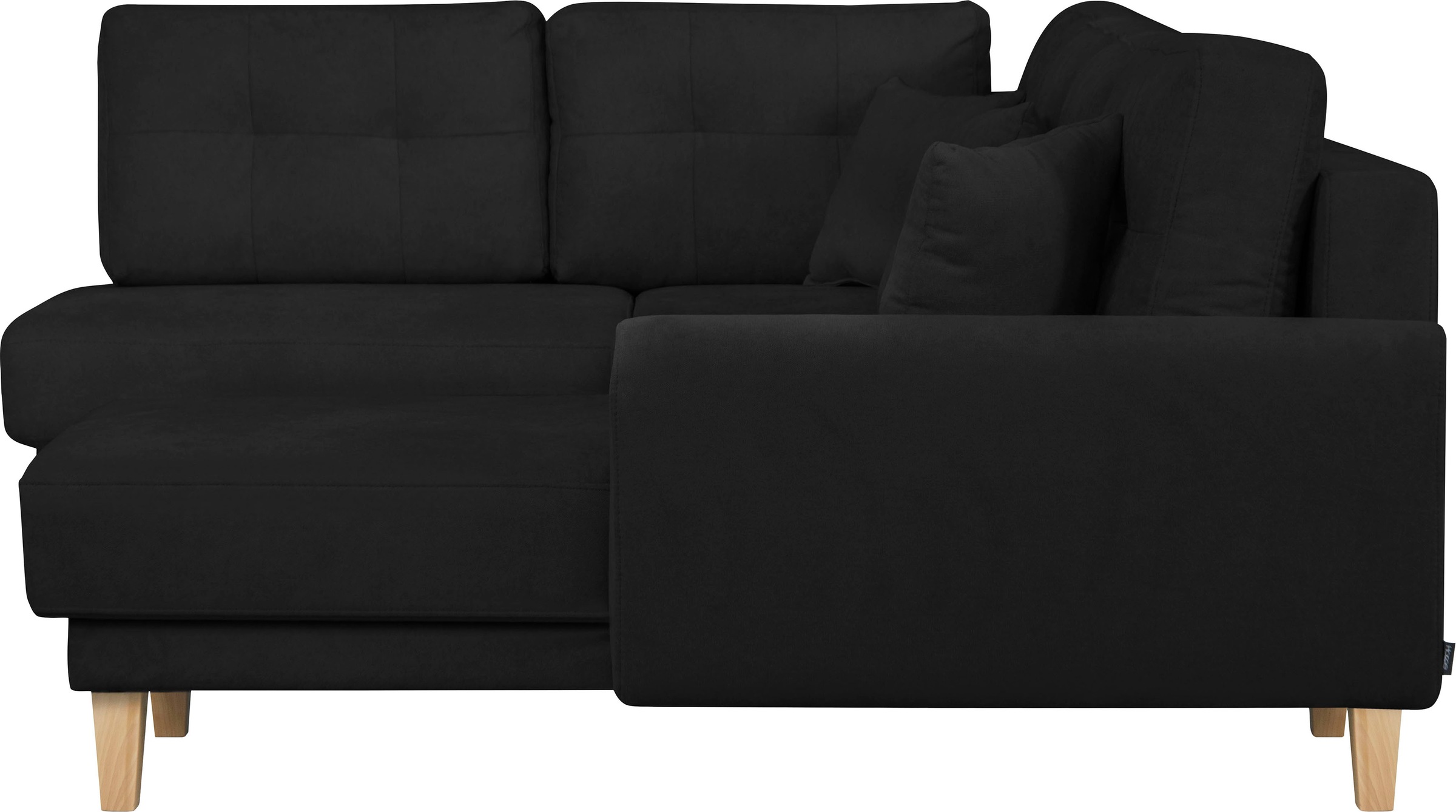 Home affaire Wohnlandschaft »TRIPLO U-Form wahlweise mit Schlaffunktion, B/T/H: 310/192/90 cm« Schlafsofa, auch mit Bettkasten, Steppung im Rückenkissen