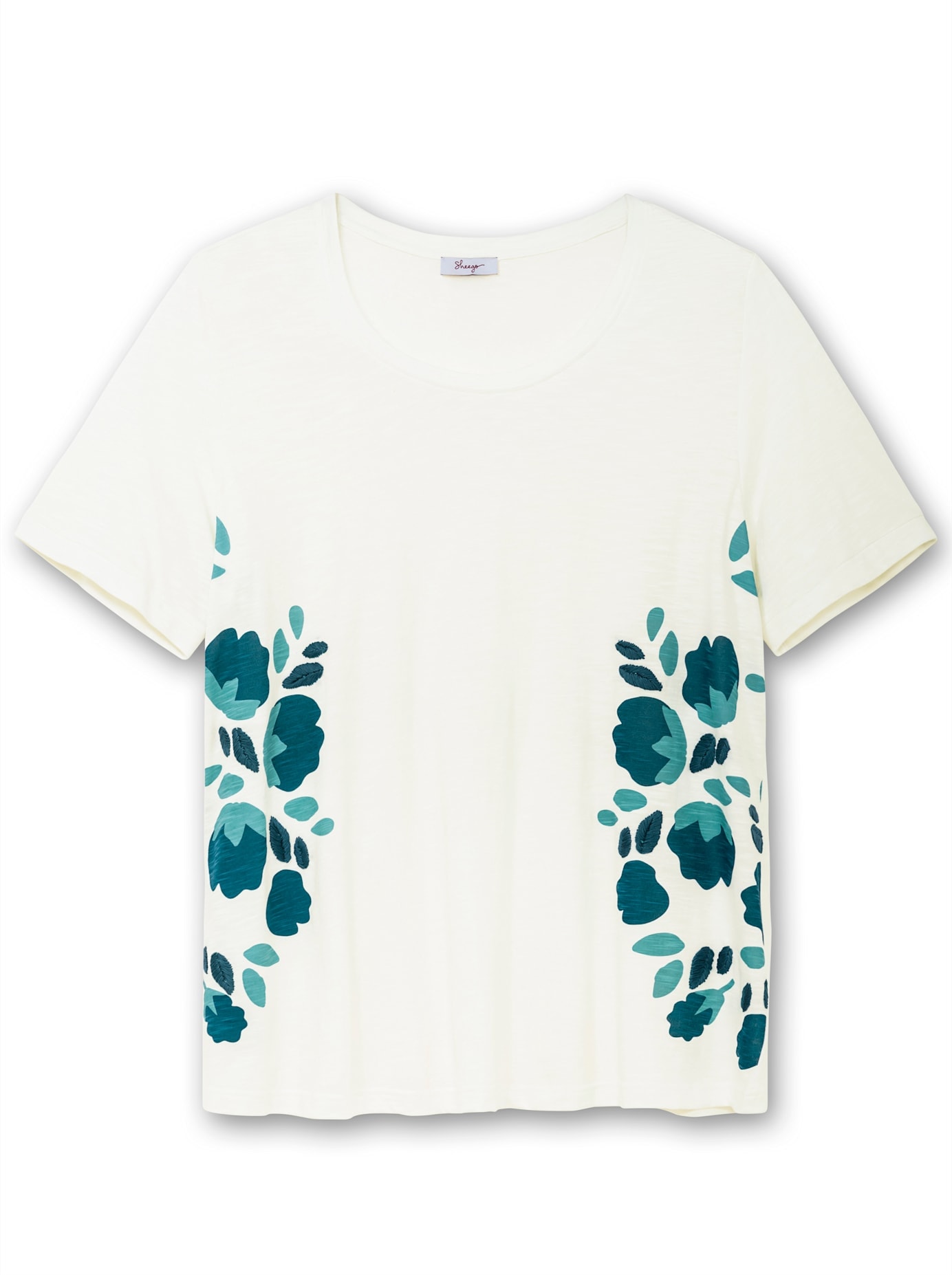 Sheego T-Shirt »T-Shirt«, (1 tlg.)