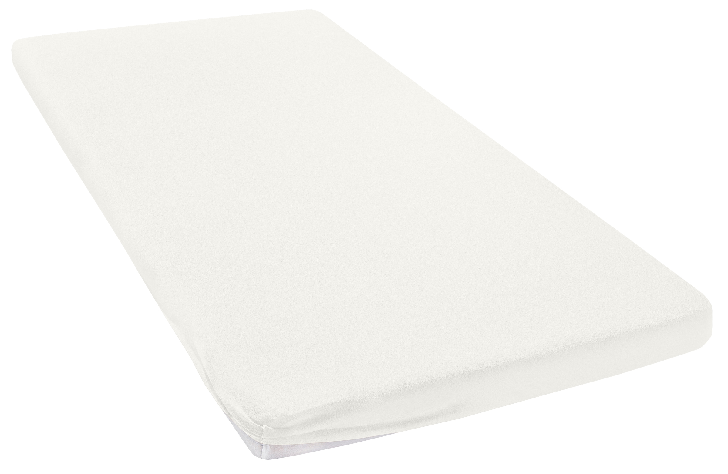 OTTO home Spannbettlaken »Physalis Topper Basic, in Gr. 90x200, 140x200 oder 180x200 cm« Baumwolle, Matratzen bis 8 cm Höhe, Bettlaken, Spannbetttuch, Laken