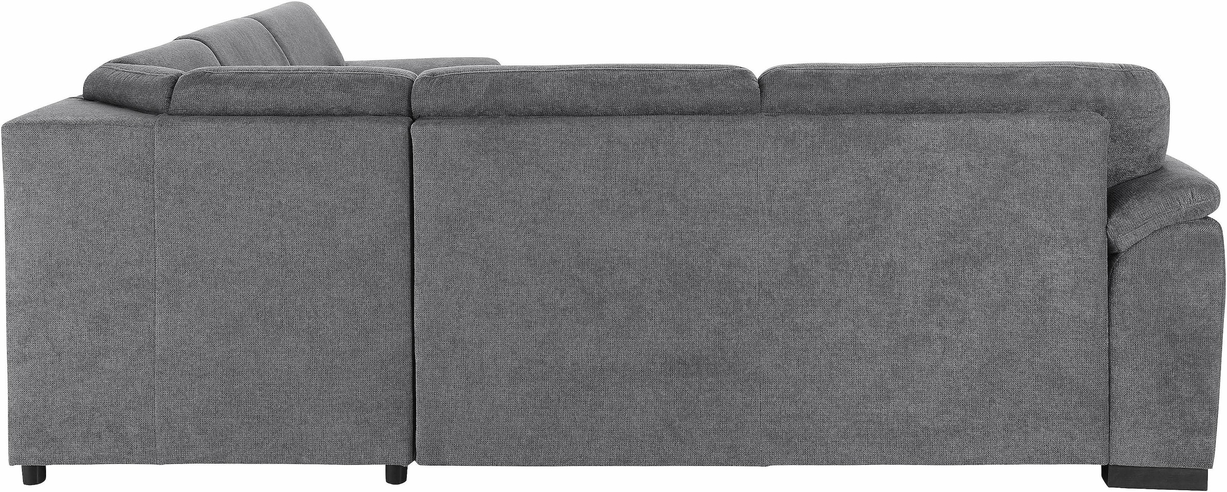 sit&more Ecksofa »Montego L-Form«, wahlweise mit Bettfunktion und Schubkasten