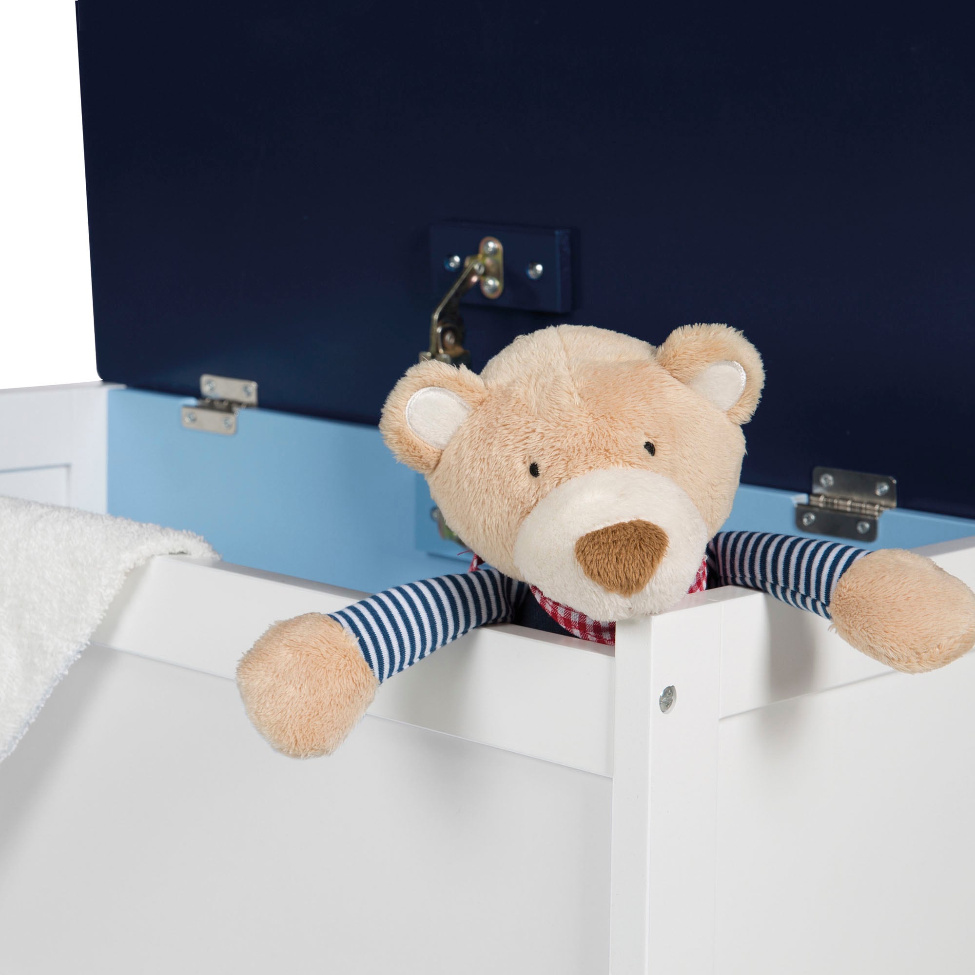roba® Truhe »Rennfahrer«, mit Deckelbremse; fürs Kinderzimmer