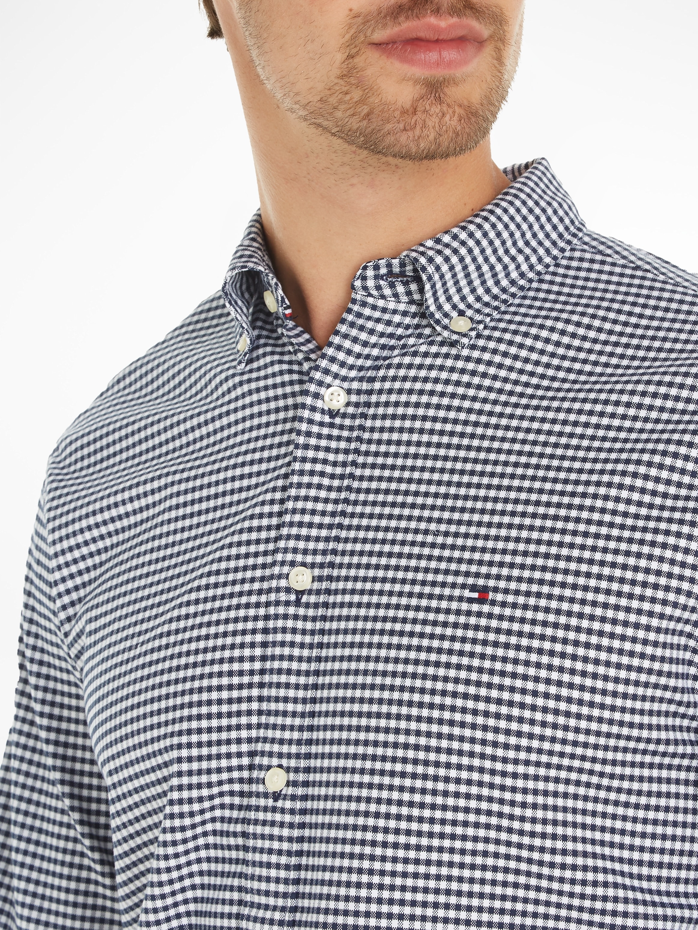 Tommy Hilfiger Langarmhemd »1985 OXFORD GINGHAM RF SHIRT«