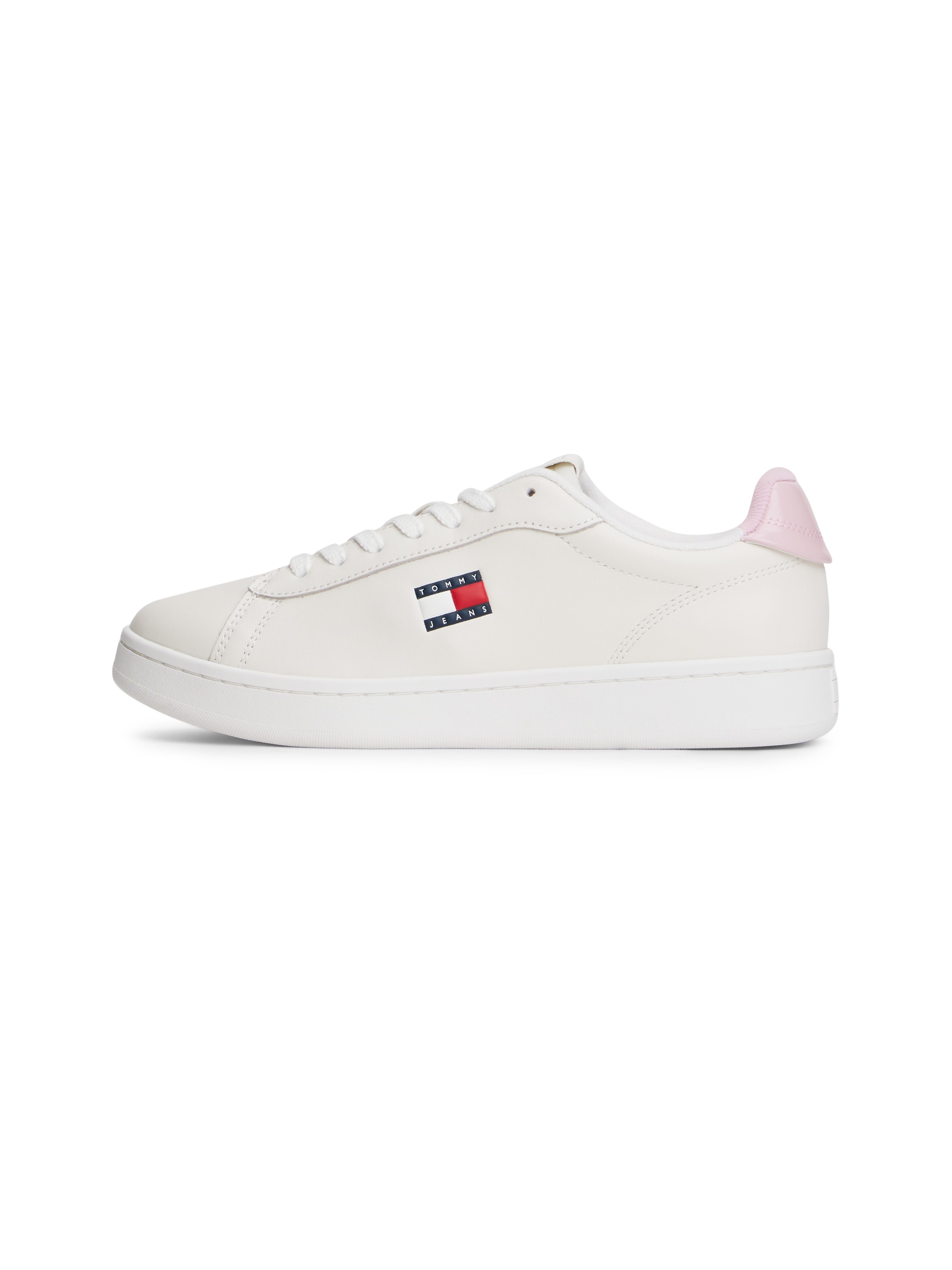 Tommy Jeans Plateausneaker »ARCHIVE '98 VALENTINES«  Freizeitschuh, Halbschuh, Schnürschuh mit Herzchen-Anhänger