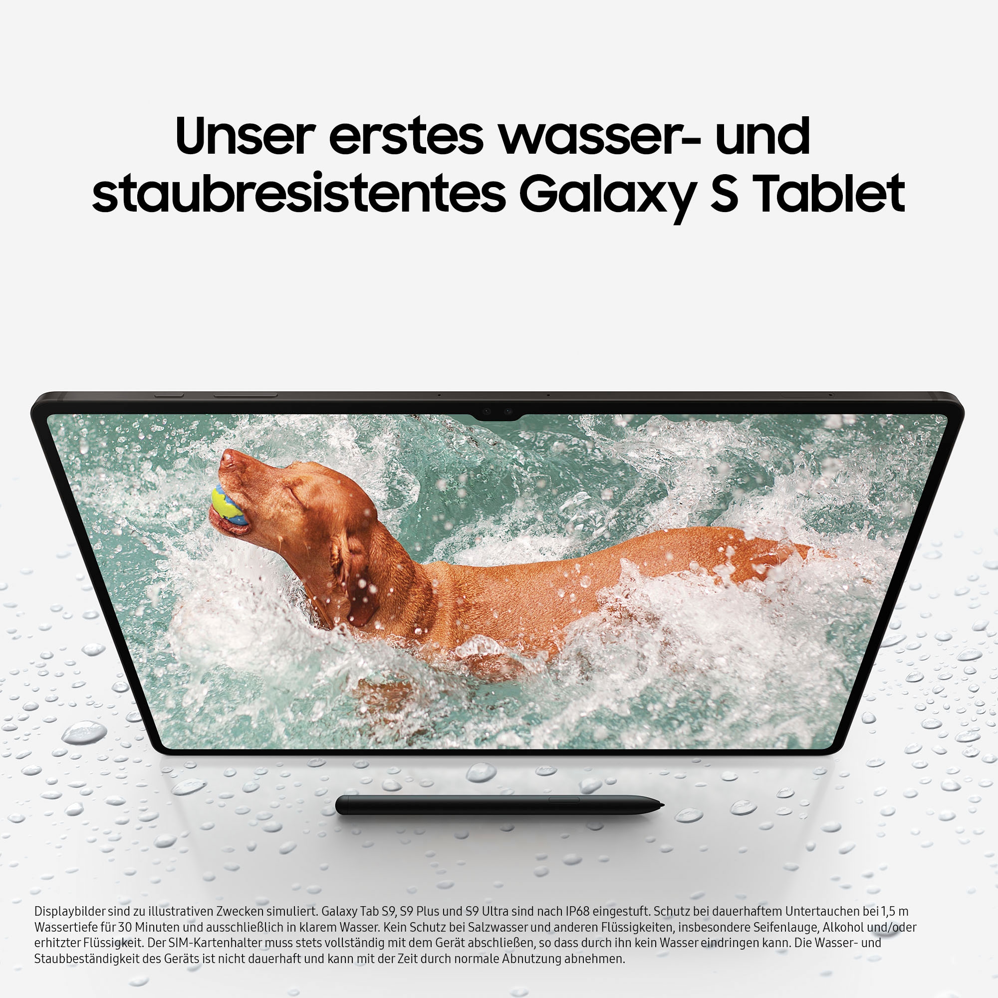 Samsung Tablet »Galaxy Tab S9 WiFi« (27,81 cm / 11 ″) Android 128 GB WQXGA AI-Funktionen)