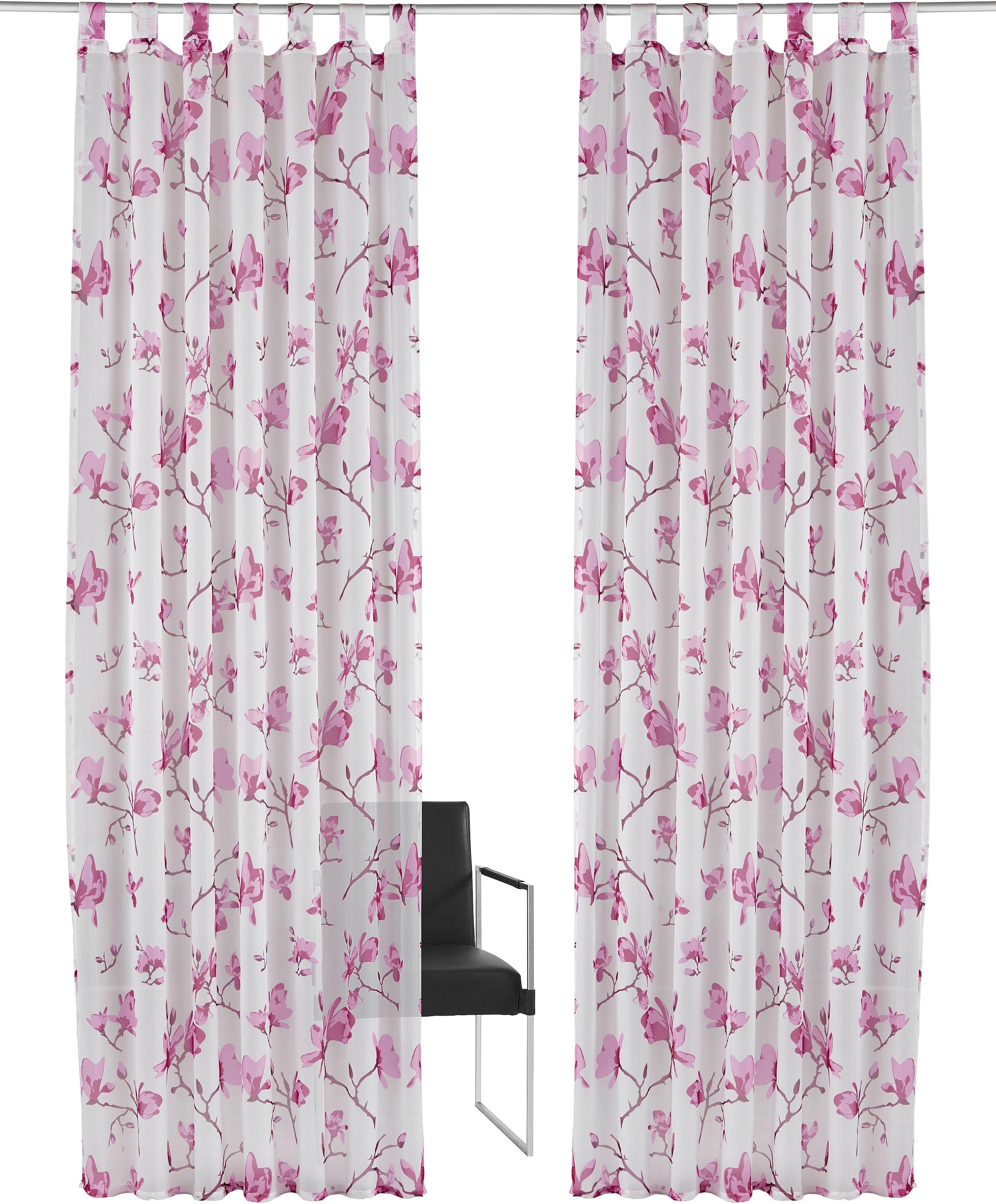 Transparent, my »Orchidee«, home (1 Voile, Gardine St.), Polyester