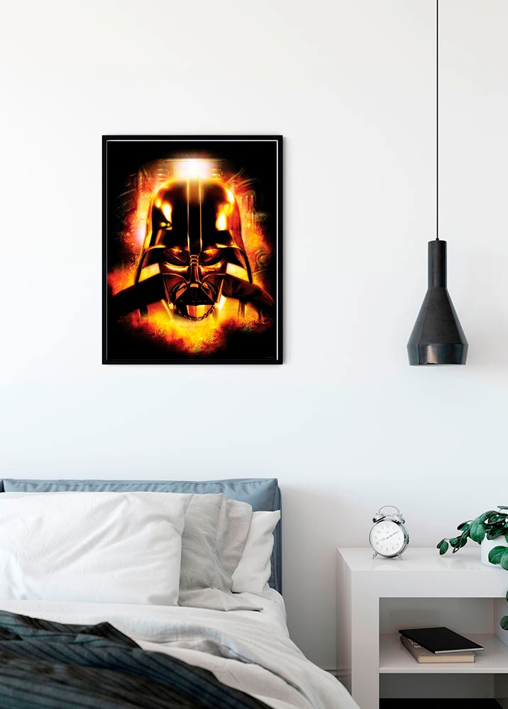 Komar Bild »Star Wars Classic Vader Head« Star Wars 1 Stk. tlg. Wandbild zur Dekoration im Kinderzimmer - ohne Rahmen