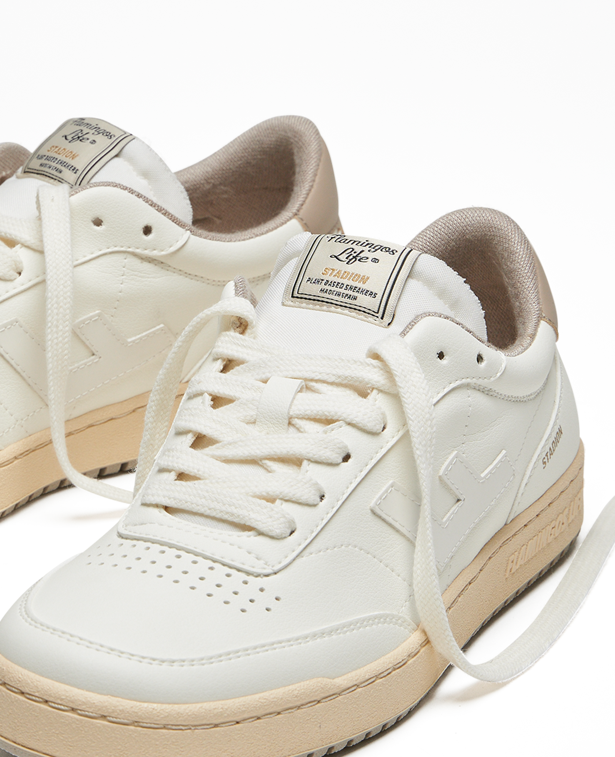 Flamingos Life Sneaker »STADION«, vegane Sneaker, Obermaterial aus 68% Maisresten
