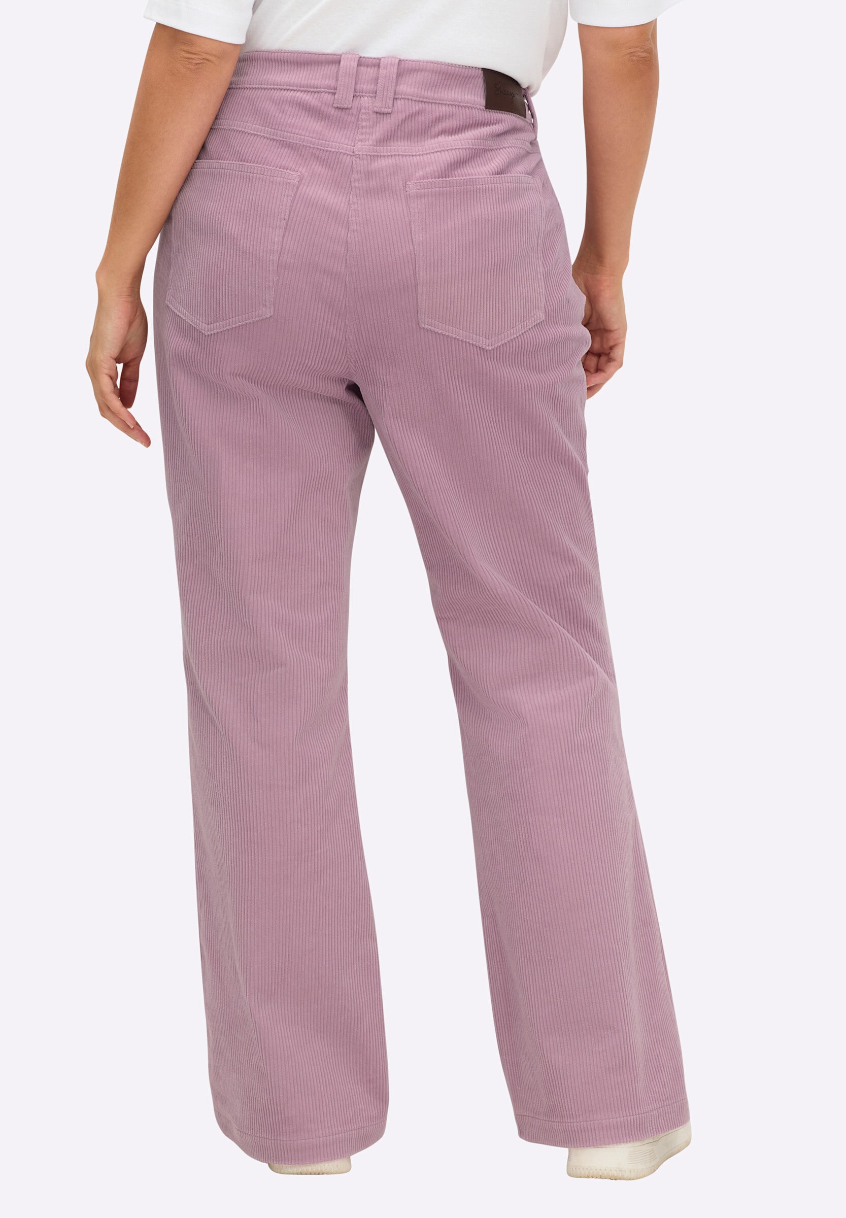 Sheego 5-Pocket-Hose »Cord-Hose Cordhose in Bootcut-Beinform«