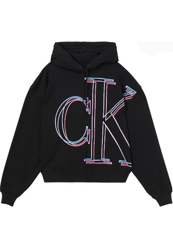 Calvin Klein Jeans Plus Hoodie »PLUS ILLUMINATED CK HOODIE«, mit Calvin Klein Logo-Print kaufen