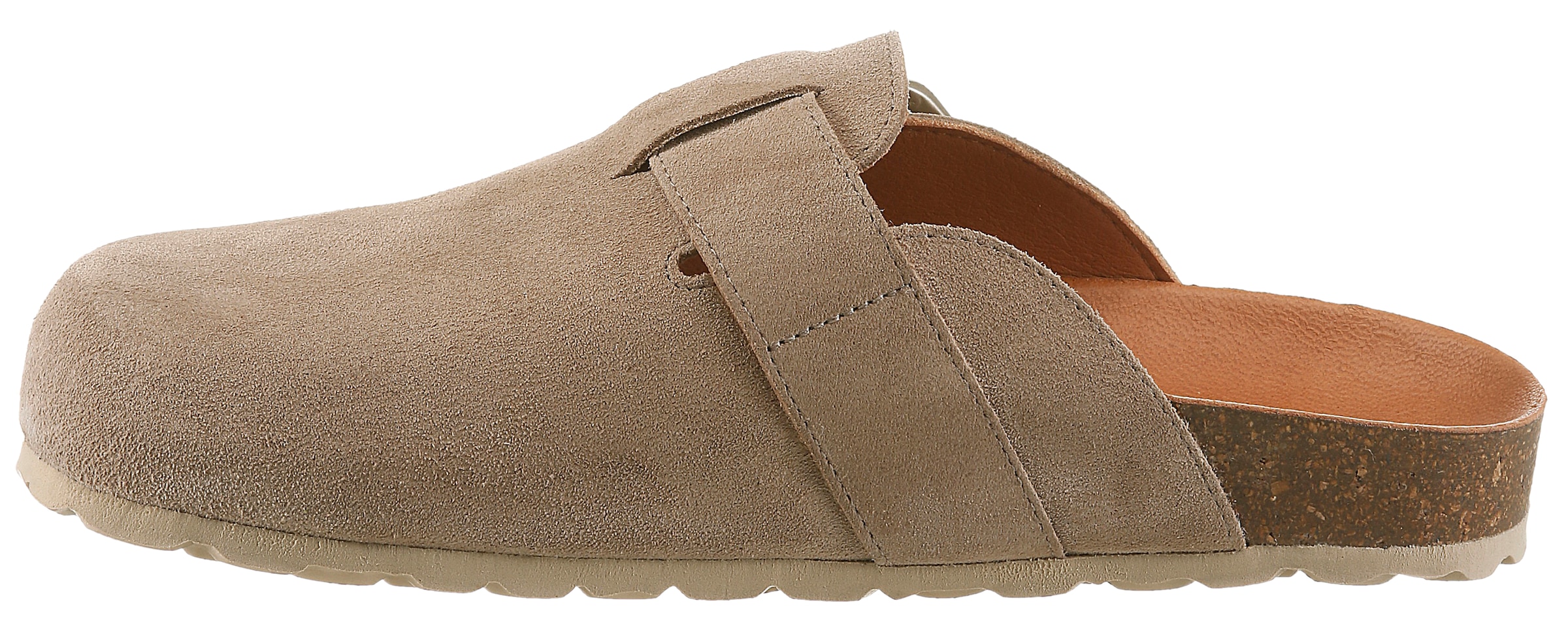 VERBENAS Clog »RIO SERRAJE«  Hausschuh, Sommerschuh, Schlupfschuh mit verstellbarer Schnalle