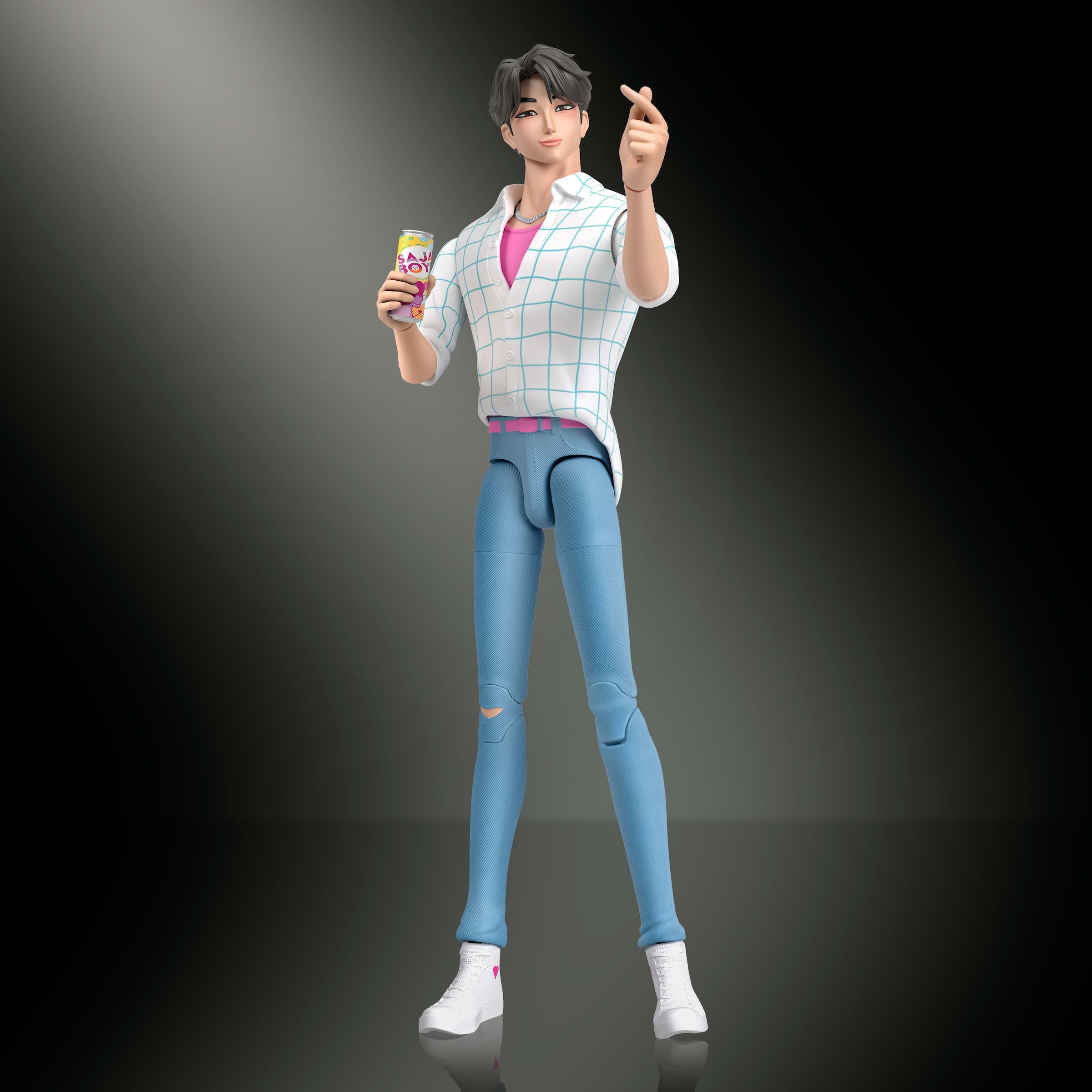 Mattel® Actionfigur »KPop Demon Hunters Jinu« beweglich