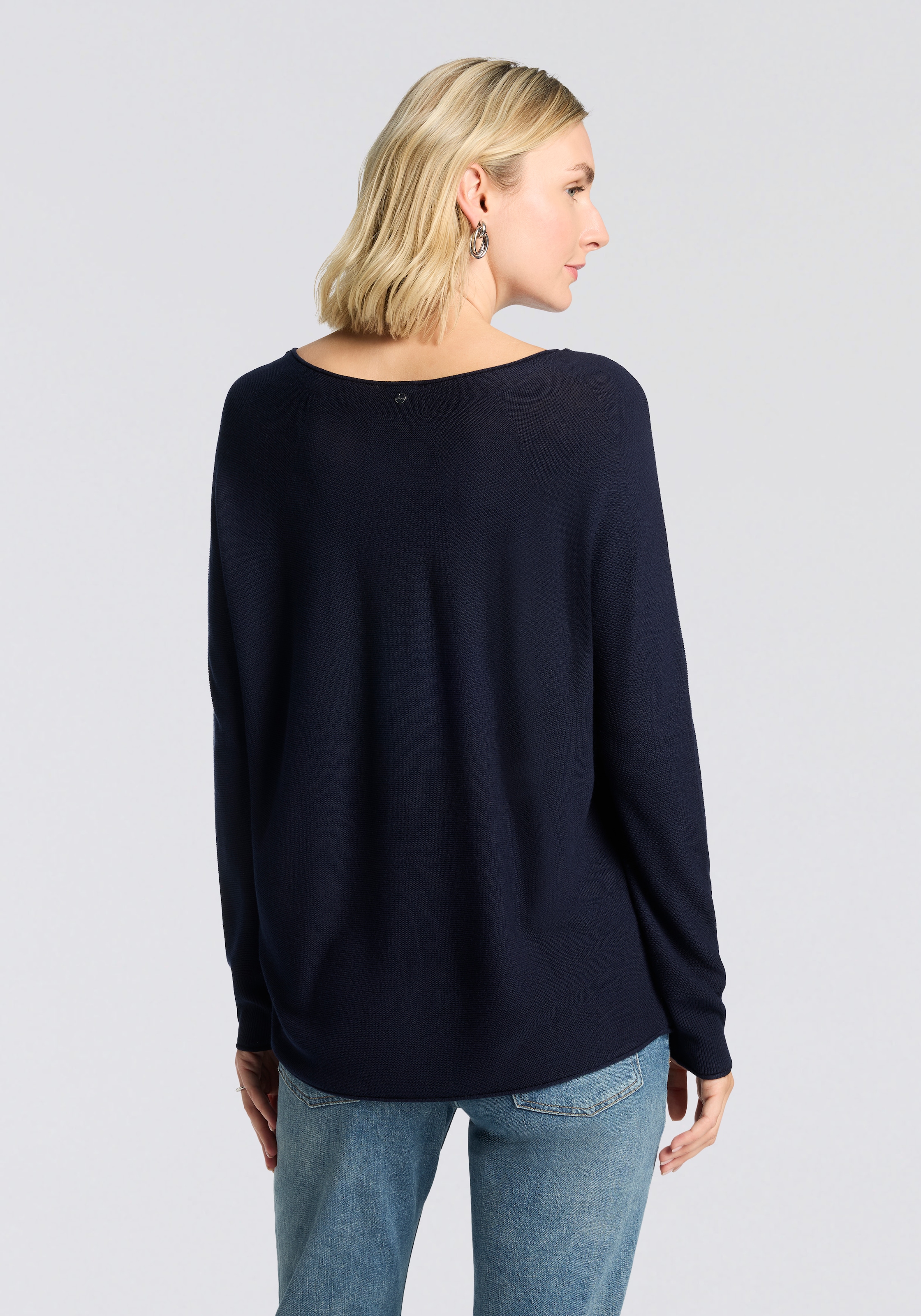 BOSS ORANGE Strickpullover »Falandrana Premium Damenmode« im Materialmix mit Kaschmir-Anteil