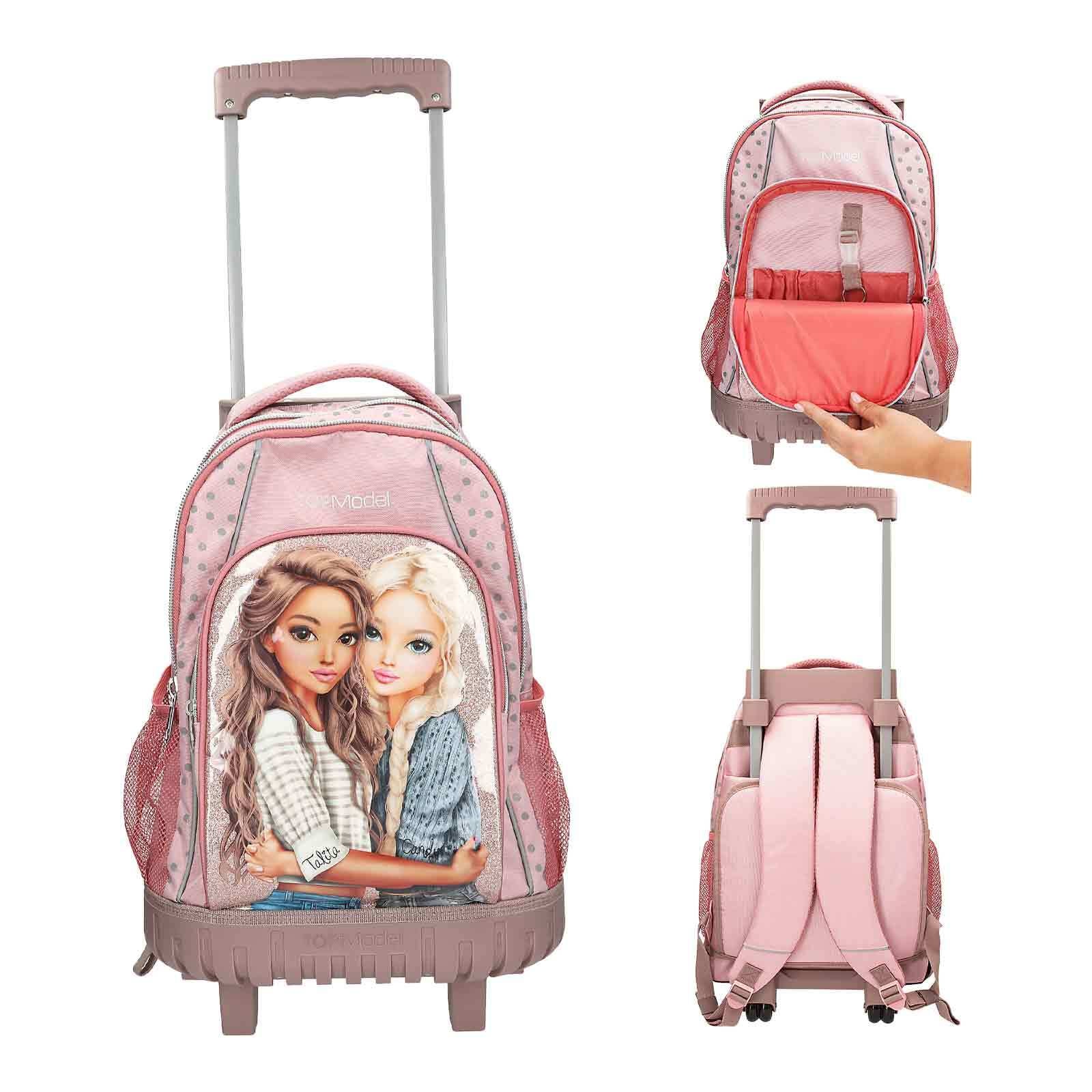 Depesche Rucksack »Schulrucksack Trolley MY BFF TOPModel 23 x 34 x 54 cm rosa«