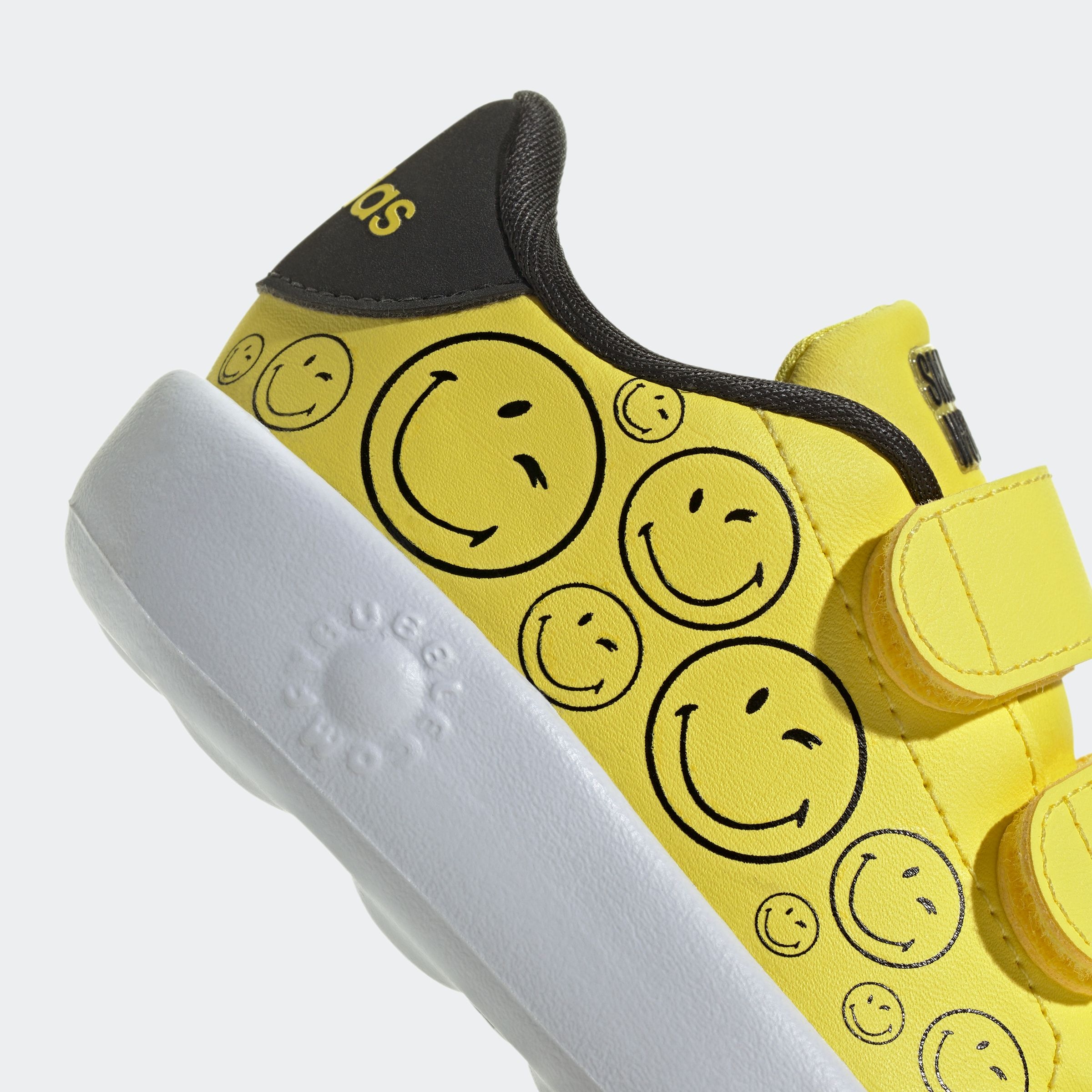 adidas Sportswear Klettschuh, Design auf den Spuren des adidas Stan Smith, für Kinder