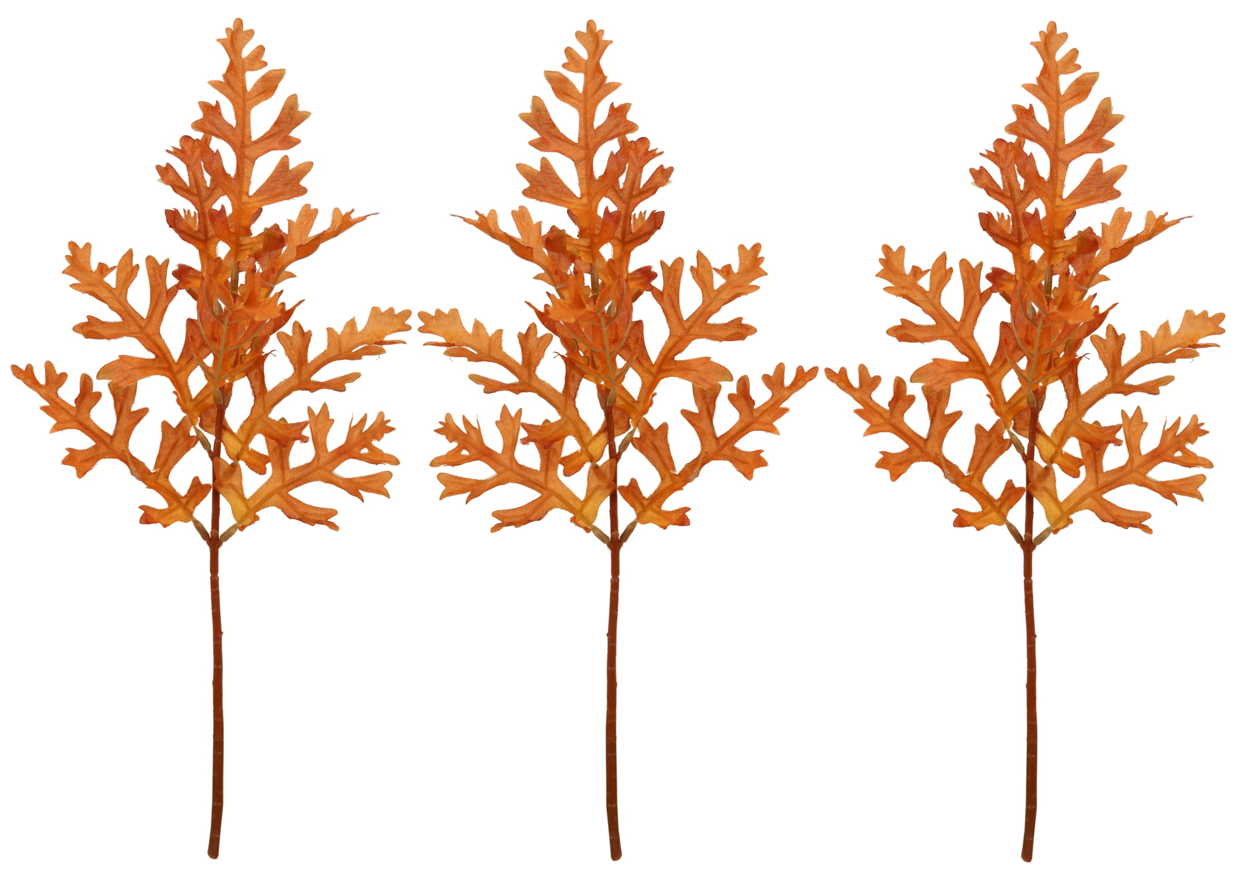 I.GE.A. Kunstblume »Künstlicher Eichenlaub-Busch« Kunstpflanze Sträuße Bouquet Herbstdeko Blumendeko herbstliche Blätter