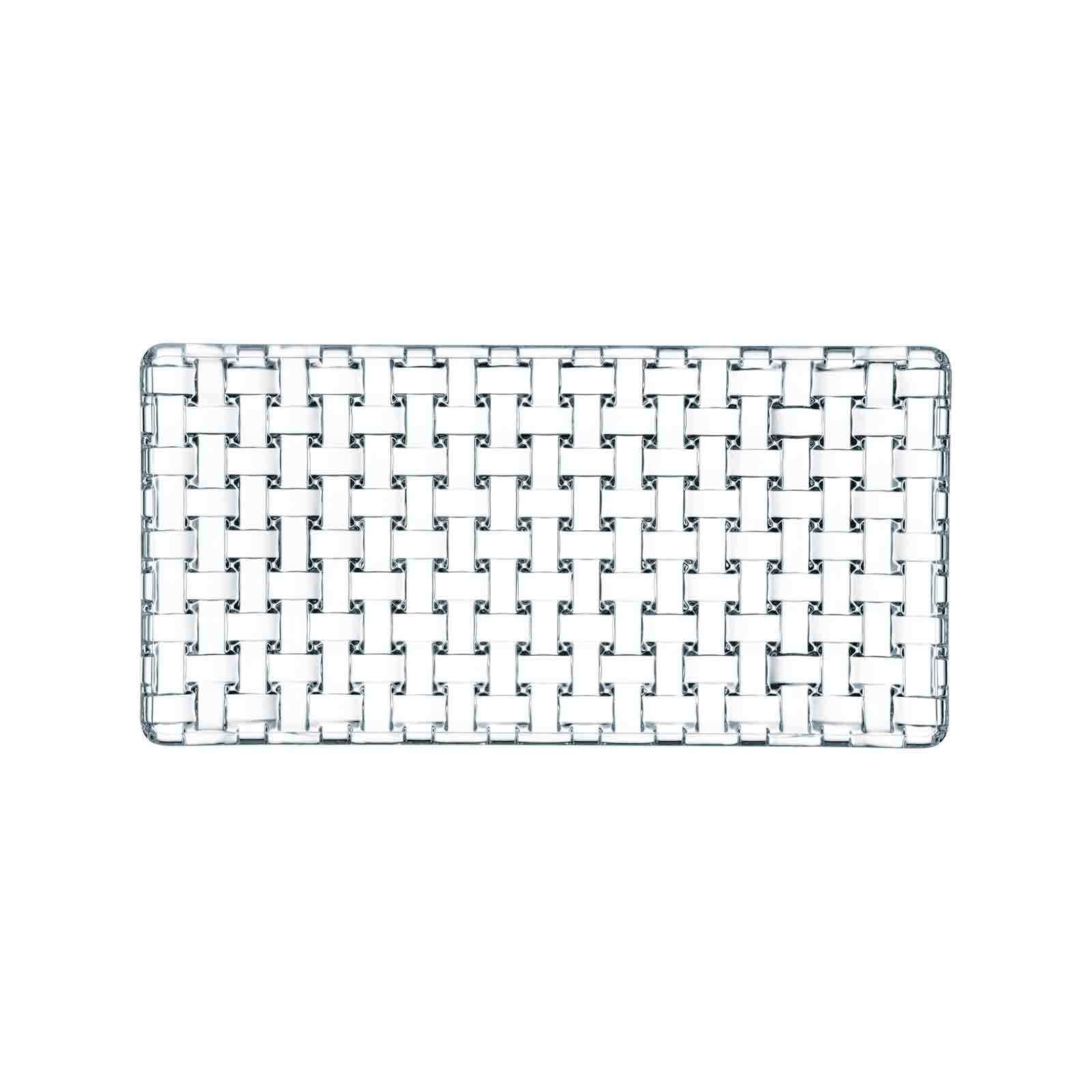 Nachtmann Servierplatte »Servierplatten Bossa Nova 3er Set transparent« Erhöhte Bruchfestigkeit