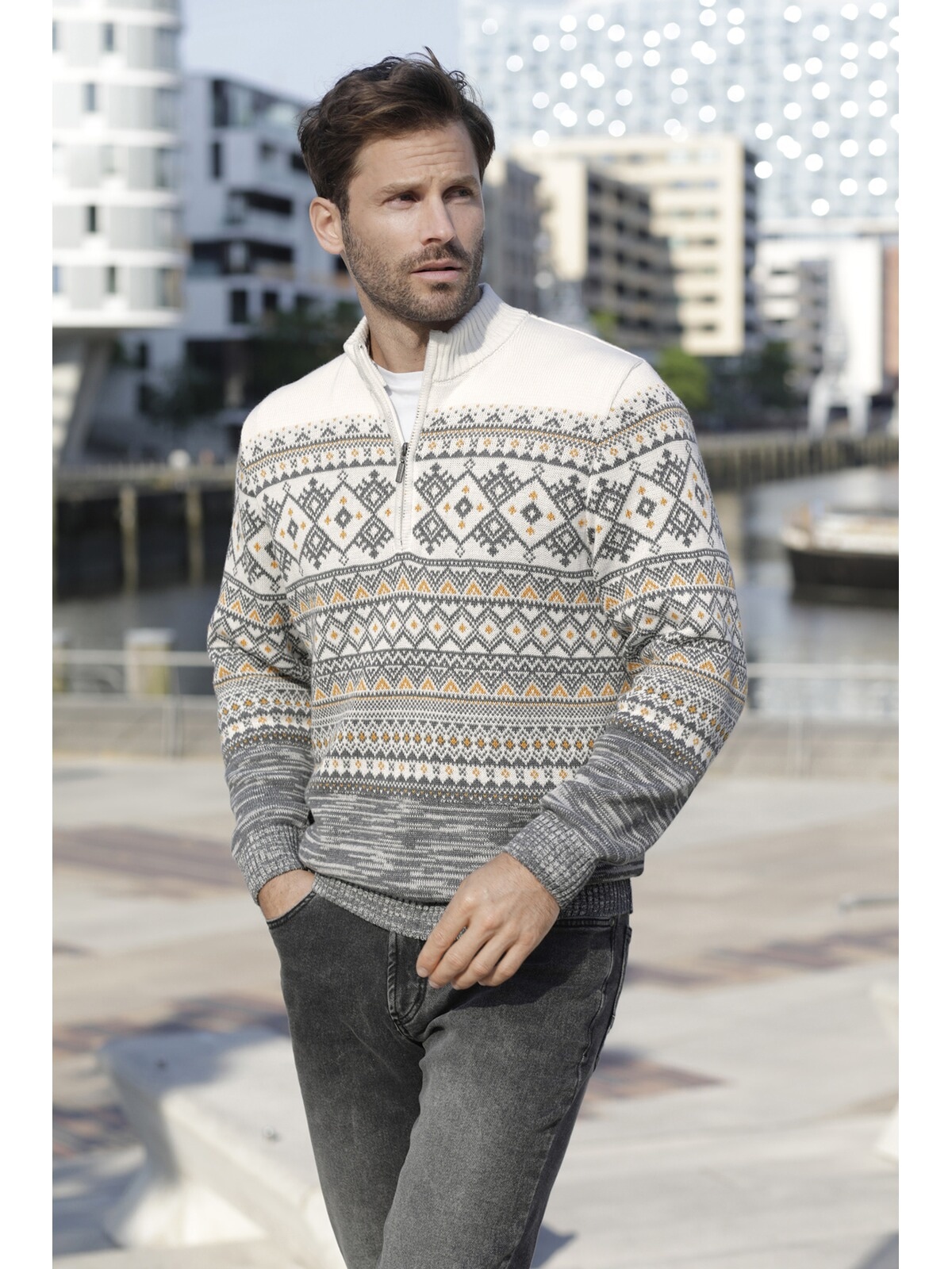 Babista Troyer »Pullover VARZIRO«, im winterlichen Strickmuster