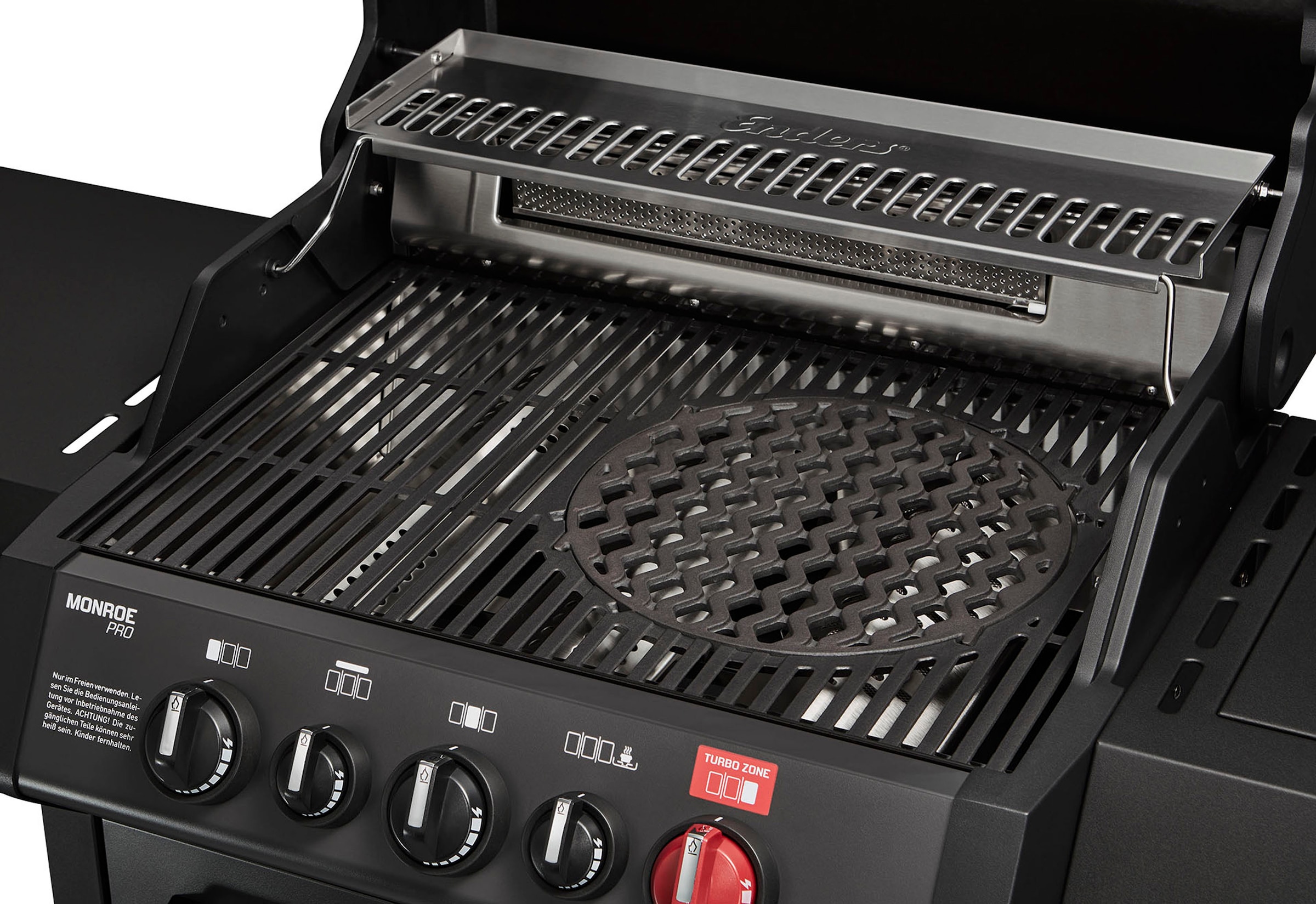 Enders® Gasgrill »Monroe Pro 3 SIK Turbo Shadow«, BxH: 143,5x118,5 cm