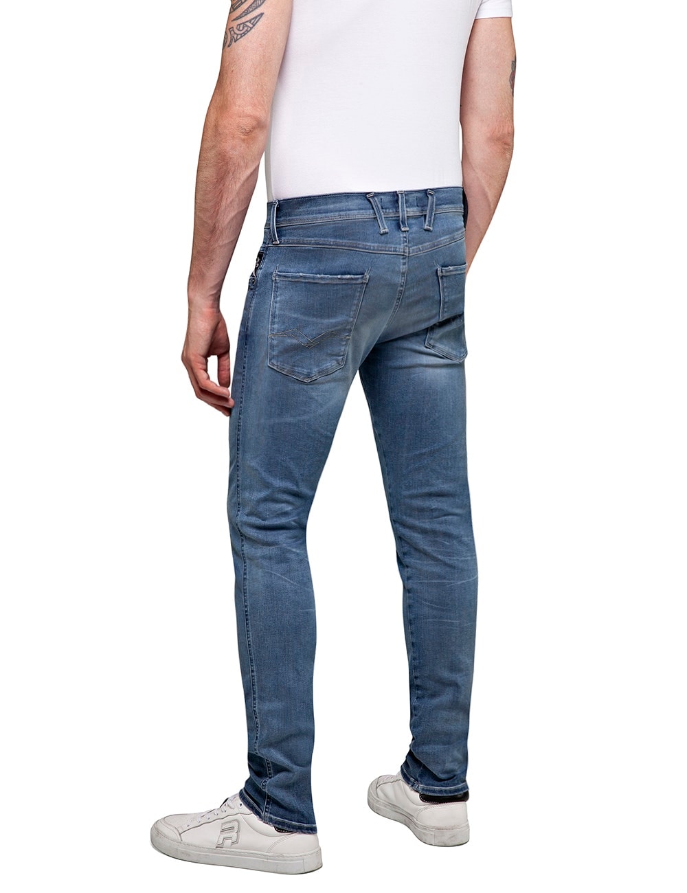 Replay Slim-fit-Jeans »ANBASS HYPERFLEX BIO« mit Stretch-Anteil