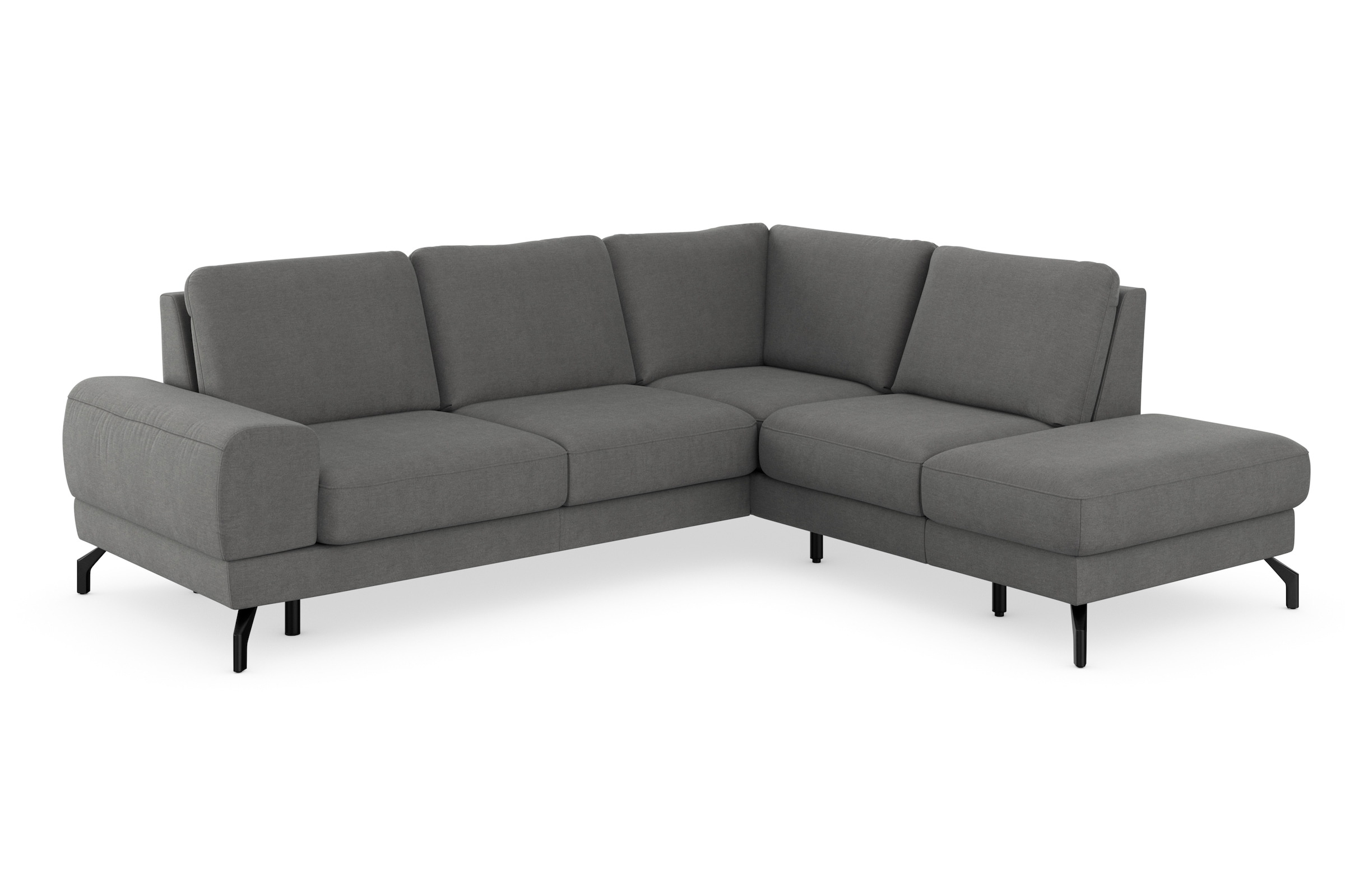 sit&more Ecksofa »Cinturo L-Form«, inklusive Sitztiefenverstellung und Federkern, Sitzhöhe 45 cm